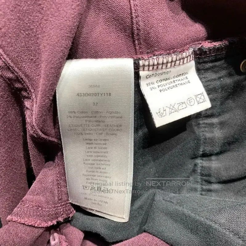 Other Dior Red Cotton Casual Pants for Men . Size US 30 / EU 46 - 7 Thumbnail