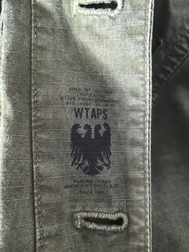 Wtaps Wtaps Hide limited-edition washed bone four-pocket jacket Size US S / EU 44-46 / 1 - 8 Thumbnail