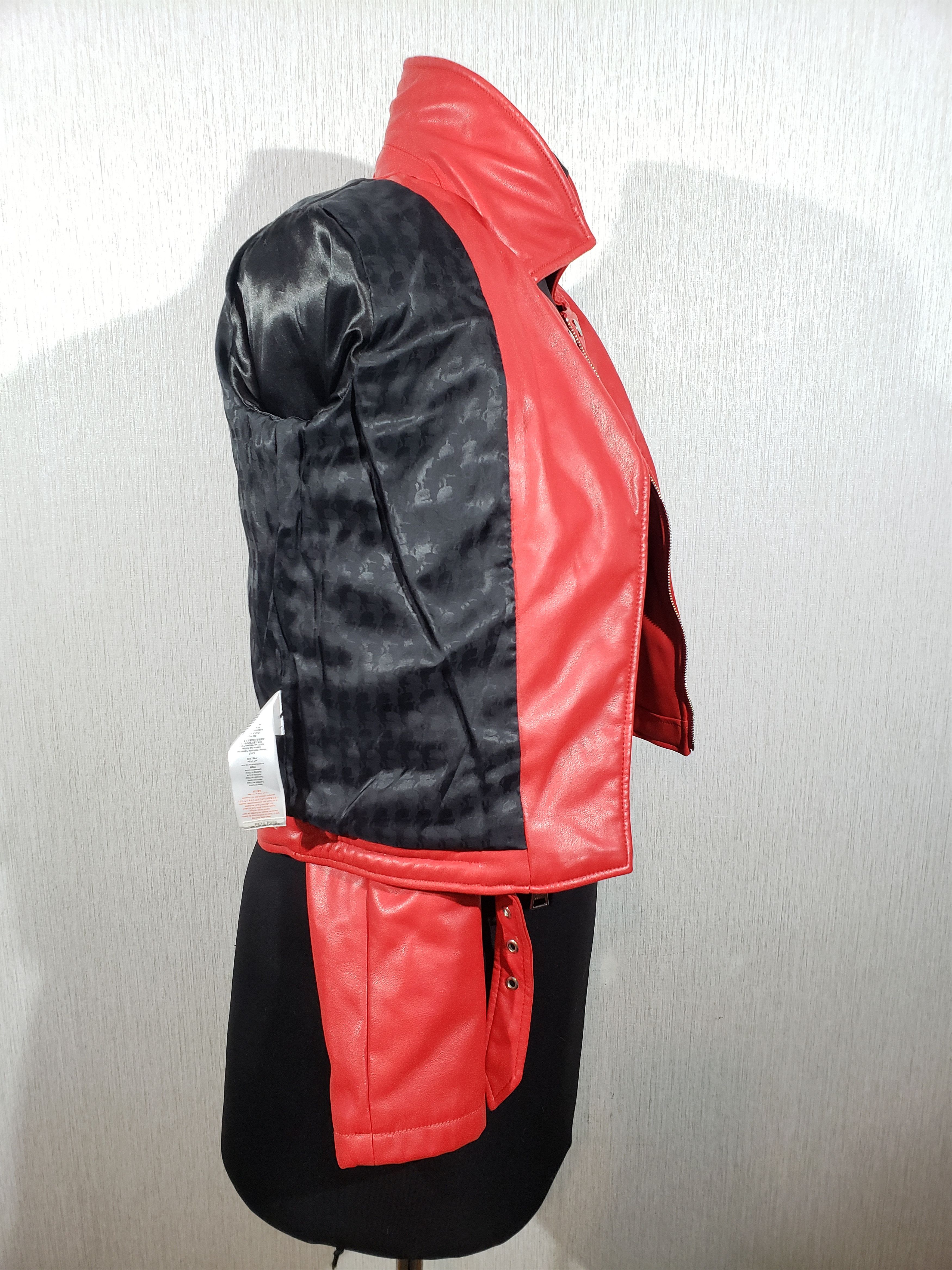 Other Great red faux leather jacket for women. Size S / US 4 / IT 40 - 9 Thumbnail