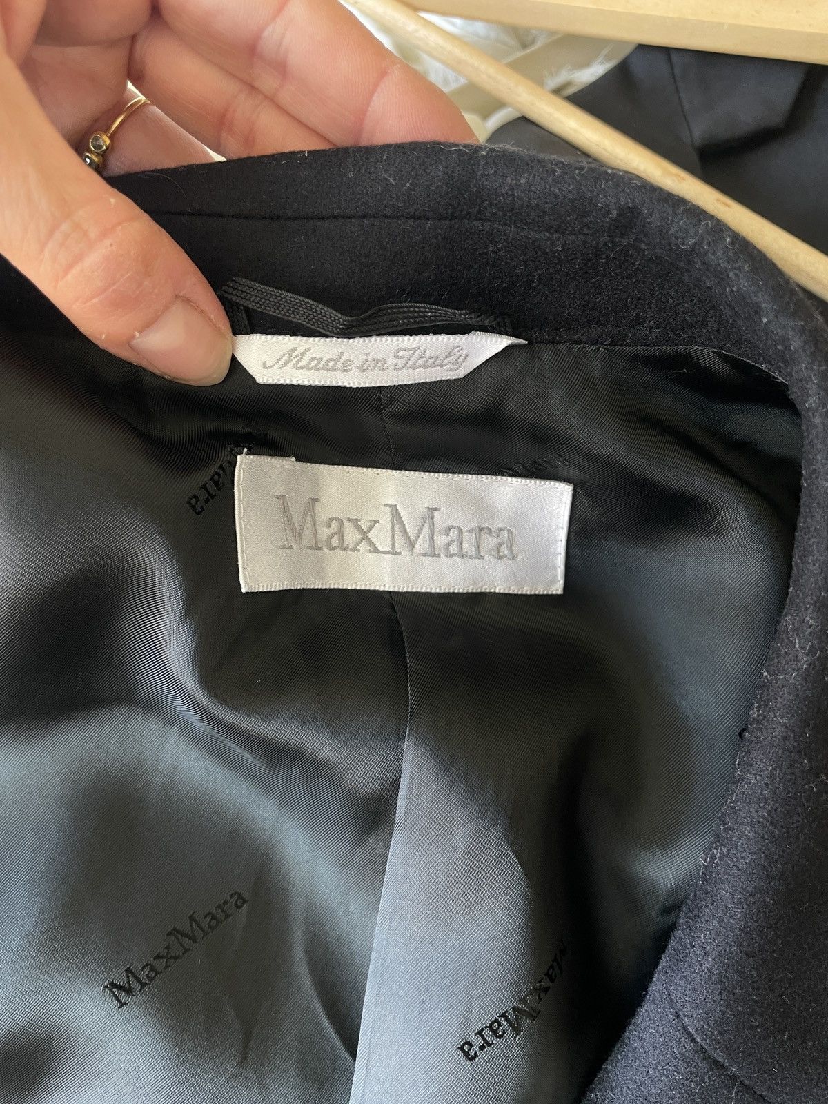 Max Mara Max Mara Double Breasted Wool Blazer RRP €1000+ Size L / US 10 / IT 46 - 13 Thumbnail