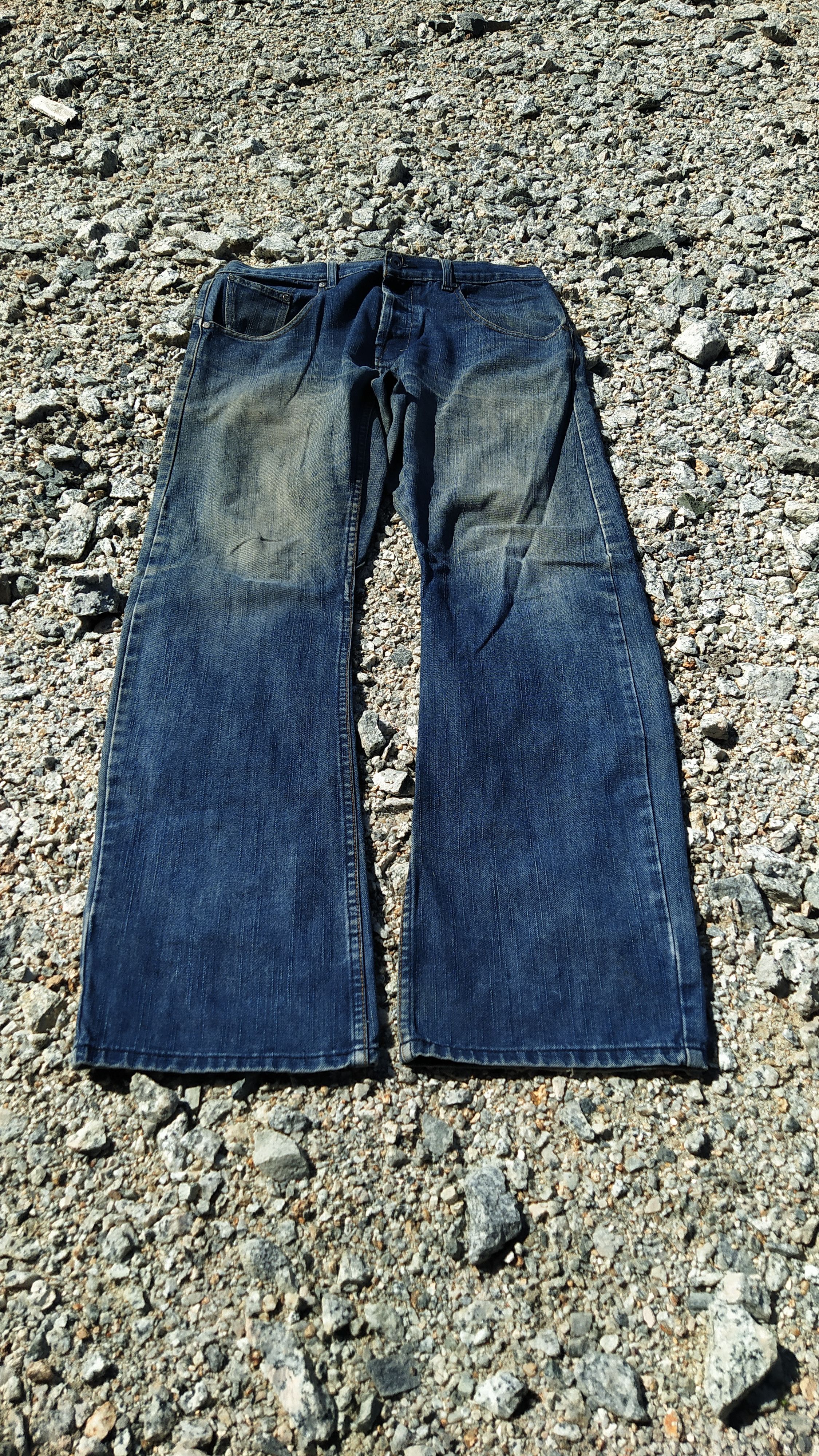 Jean Shop Volcom Baggy Cut Denim Vintage Size US 35 - 1 Thumbnail