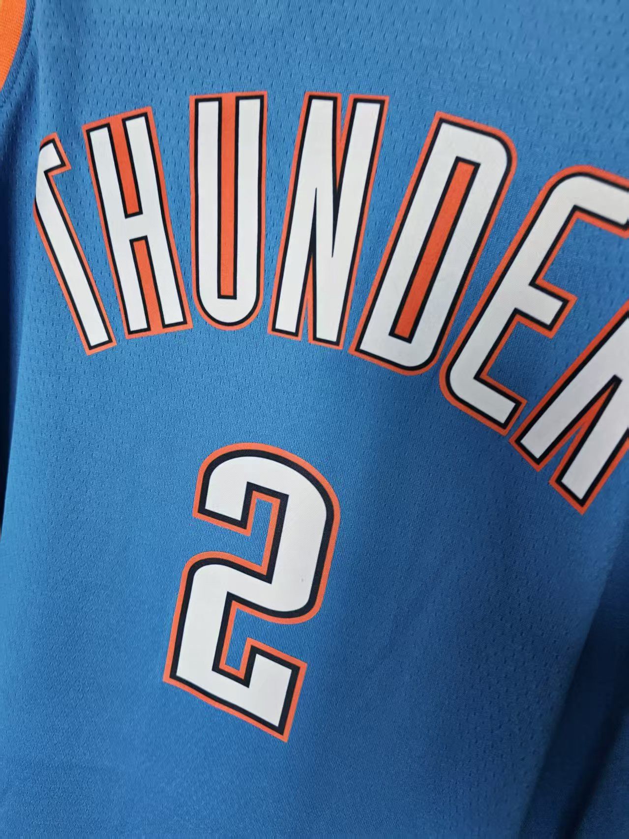 NBA Oklahoma City Thunder 2 Gilgeous-Alexander Jersey Blue Size US XL / EU 56 / 4 - 3 Thumbnail