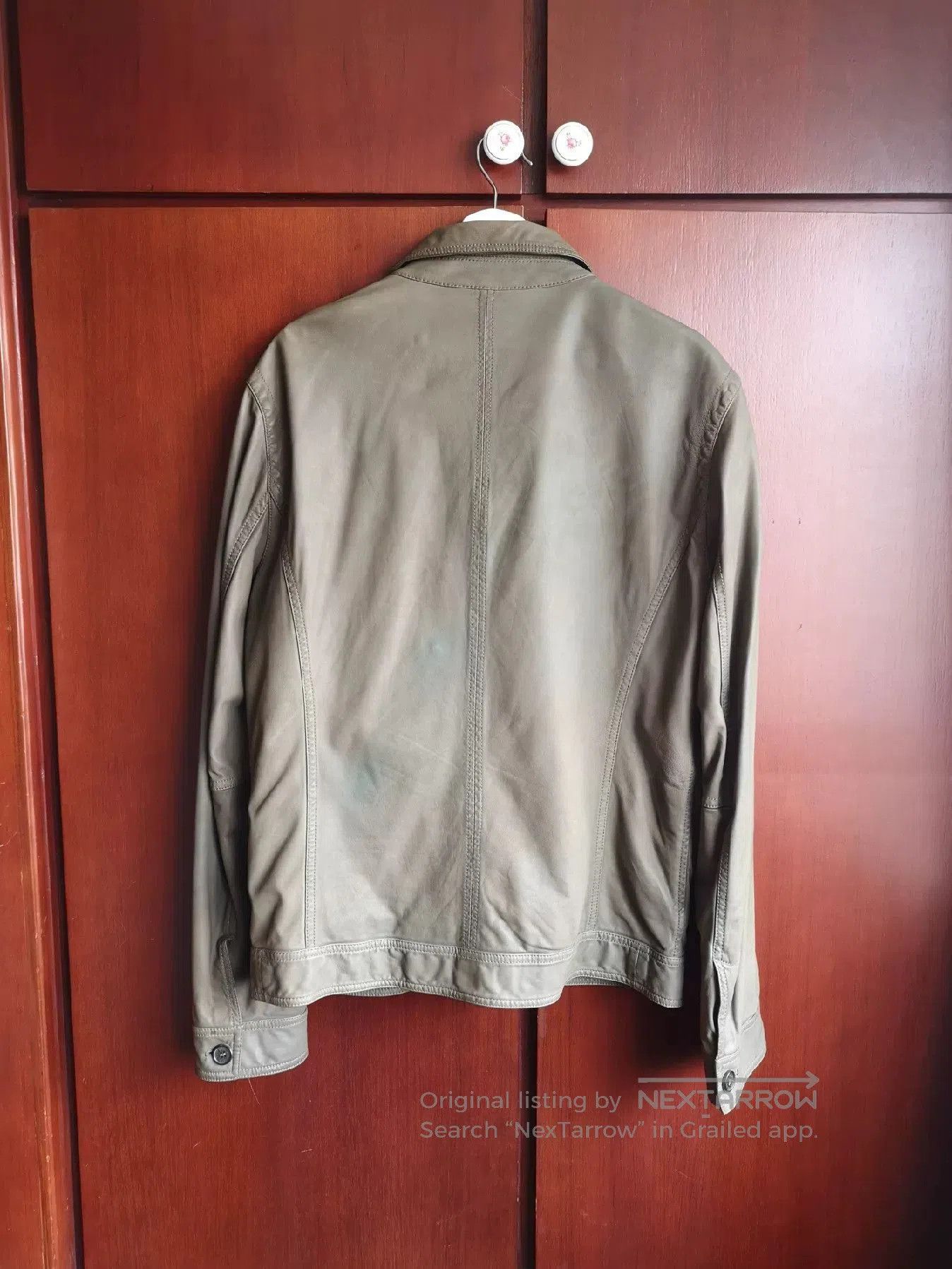 Neil Barrett Neil Barrett Green Leather Jacket. Size US L / EU 52-54 / 3 - 2 Thumbnail