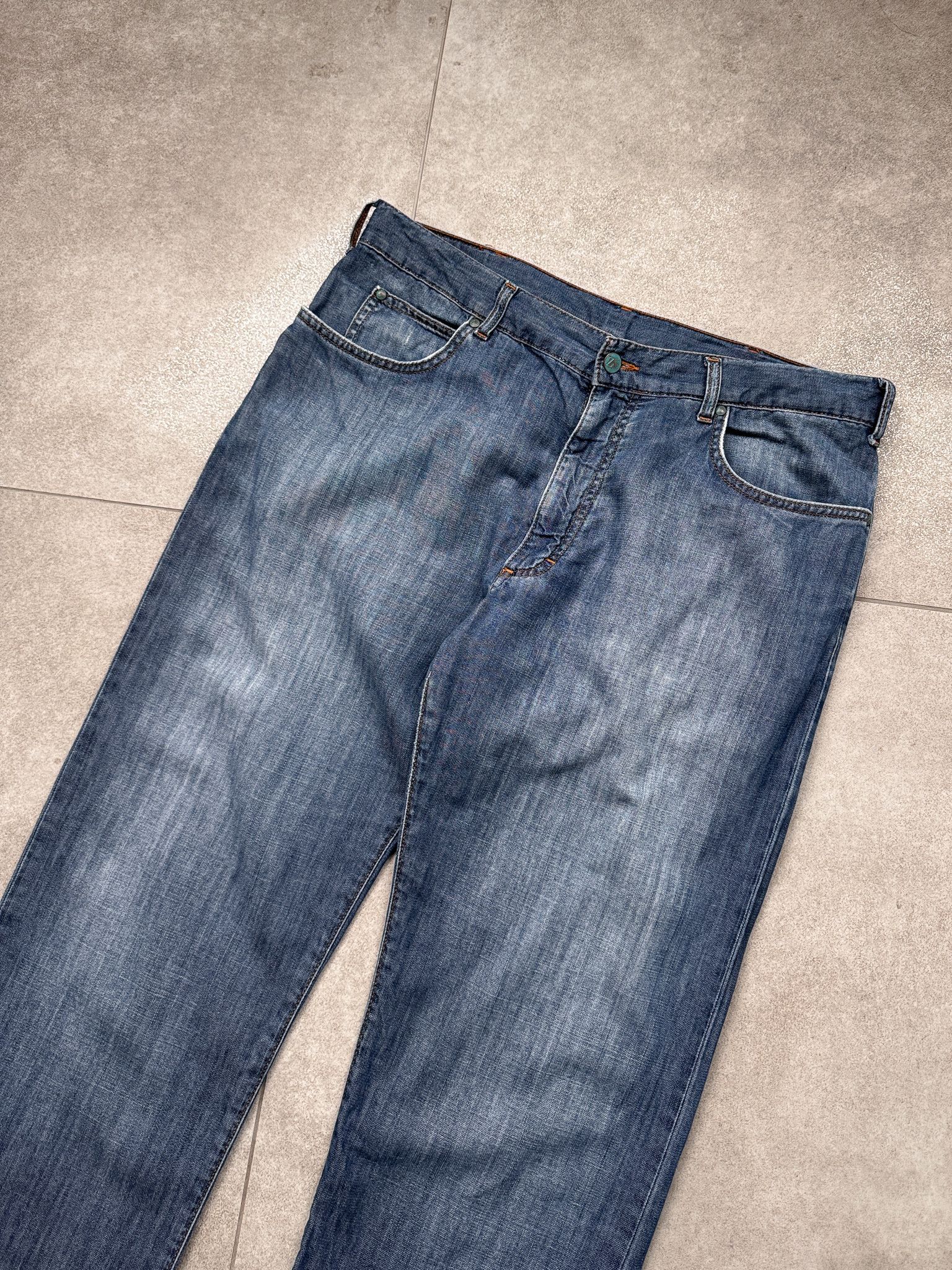 Z Zegna Zegna Blue Denim Jeans Pants Size US 36 / EU 52 - 4 Thumbnail