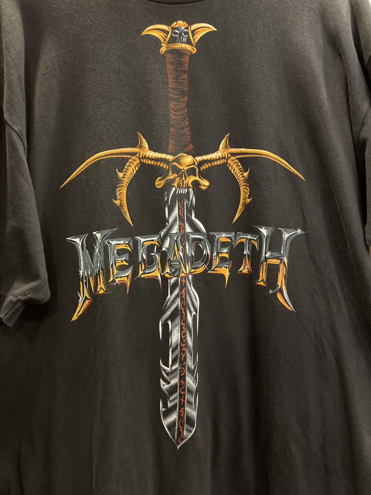 Vintage Vintage Megadeth Size US XL / EU 56 / 4 - 2 Thumbnail