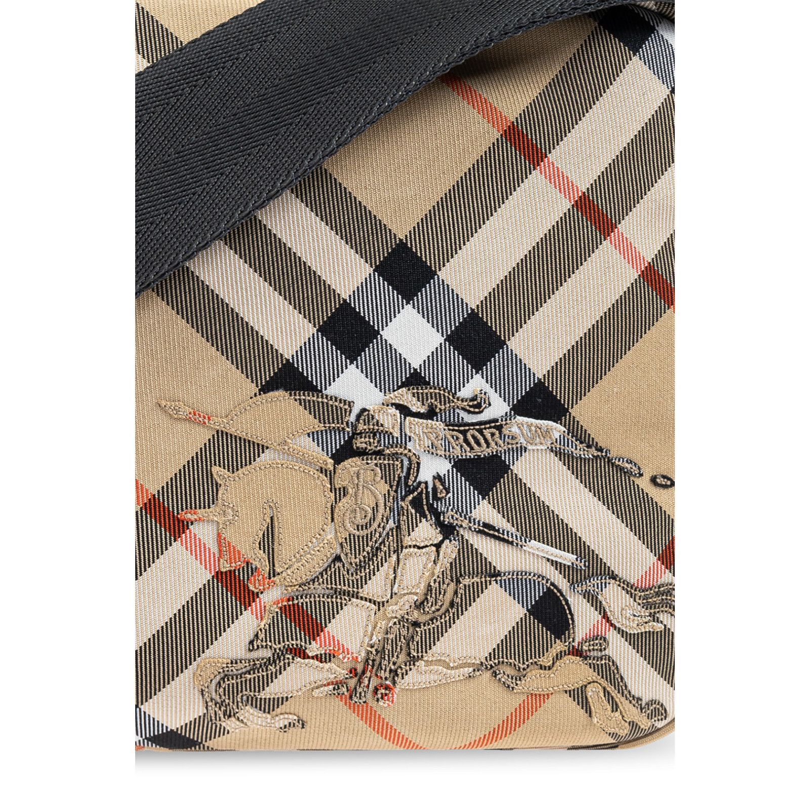 Burberry BURBERRY Checkered Pattern Beige Nylon Shoulder Bag New And Size ONE SIZE - 5 Thumbnail