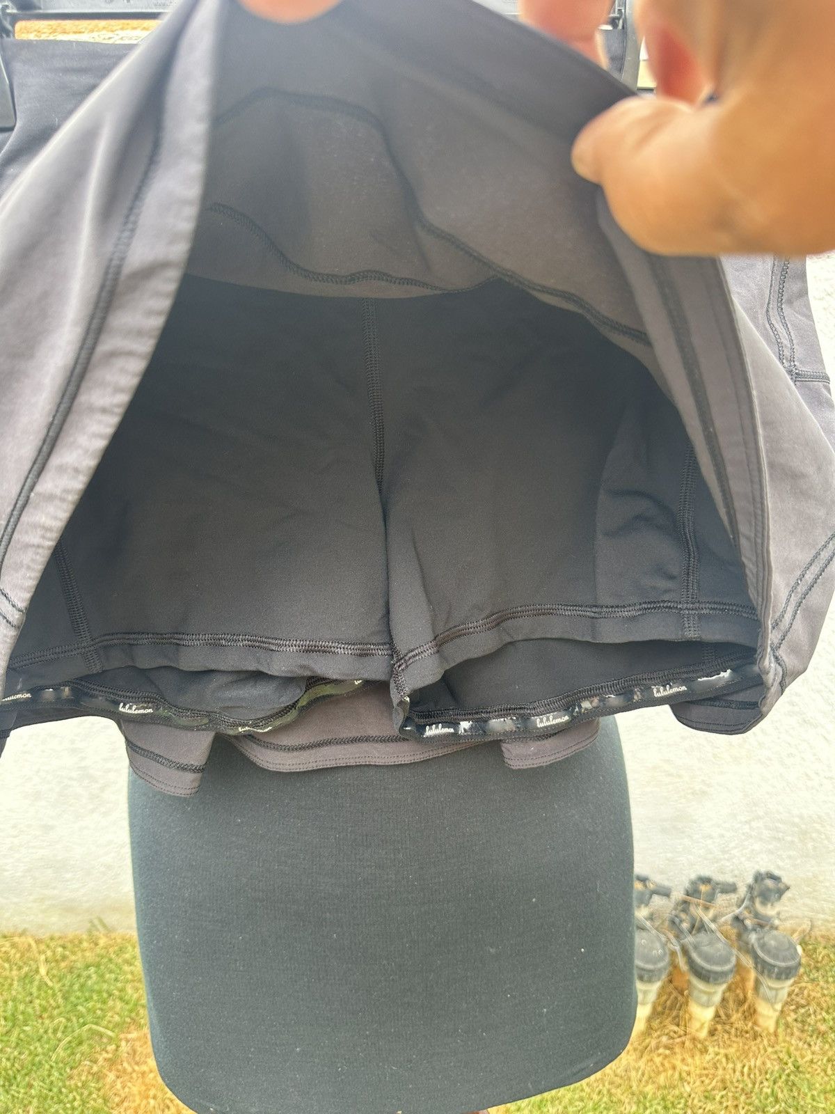 Lululemon PreOwned lululemon Align High-Rise Skort Black Women's 10 Size 32" / US 10 / IT 46 - 2 Thumbnail