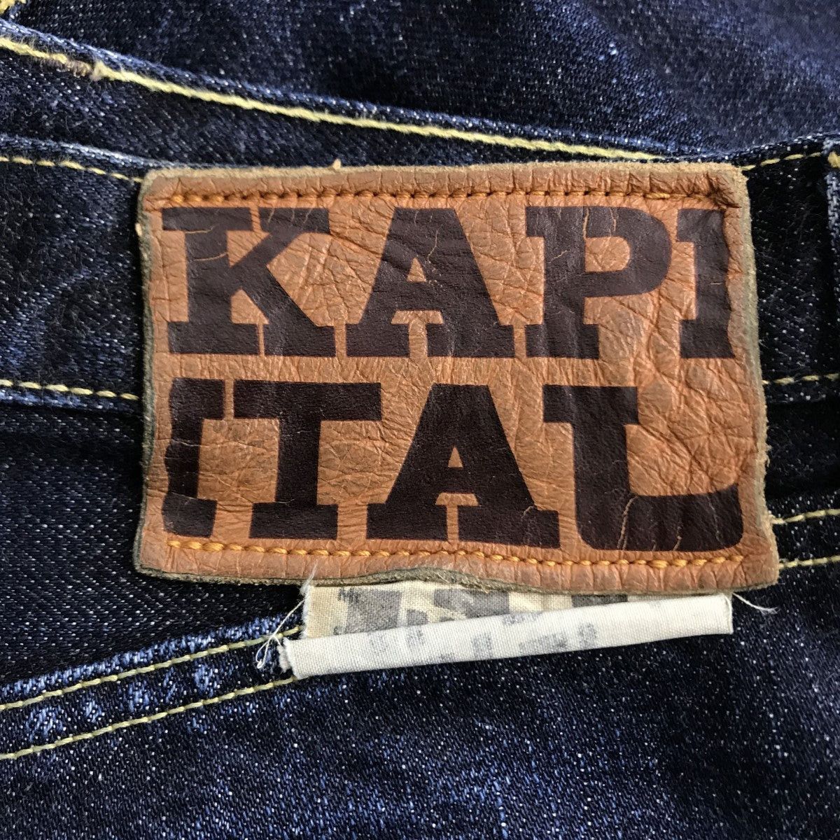 Kapital kapital 14oz denim 5P Monkey Cisco Denim Pants SLP019A Size US 29 - 4 Thumbnail