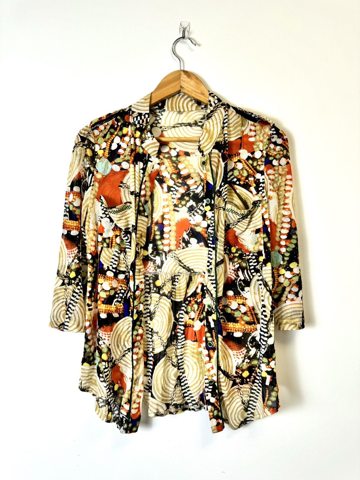 Other Bohemian button up blouse Size S / US 4 / IT 40 - 1 Thumbnail
