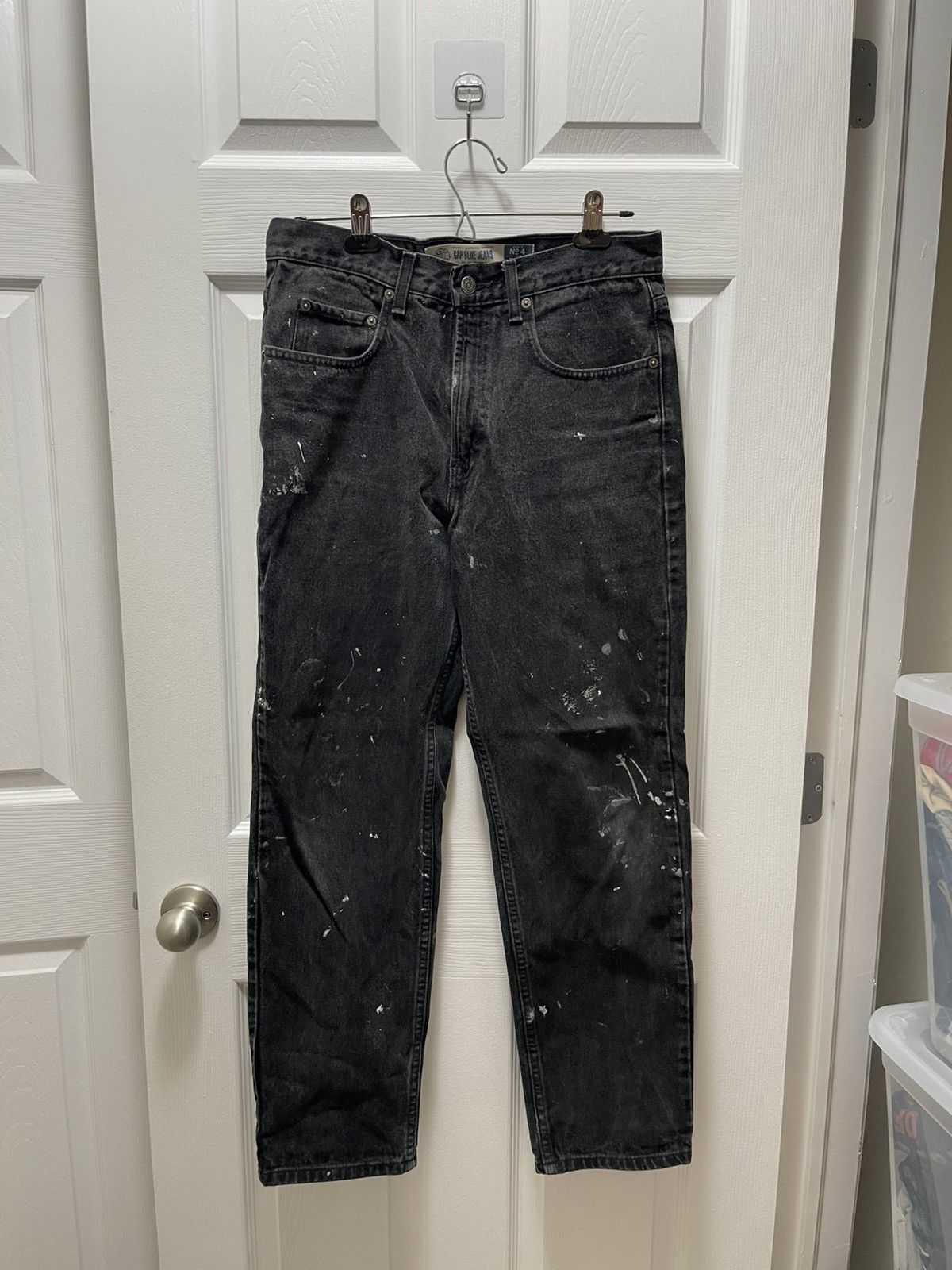 Gap × Vintage Gap Vintage Custom Painter Workwear Denim Jeans Size US 32 / EU 48 - 1 Thumbnail