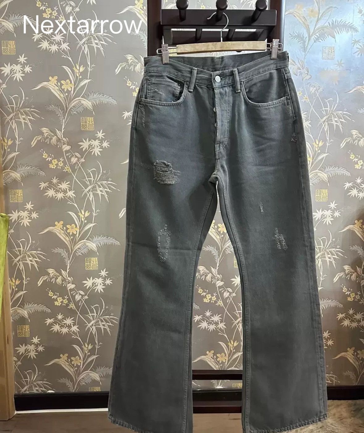Acne Studios Acne Studios '1992M Desert Dust Destroyed