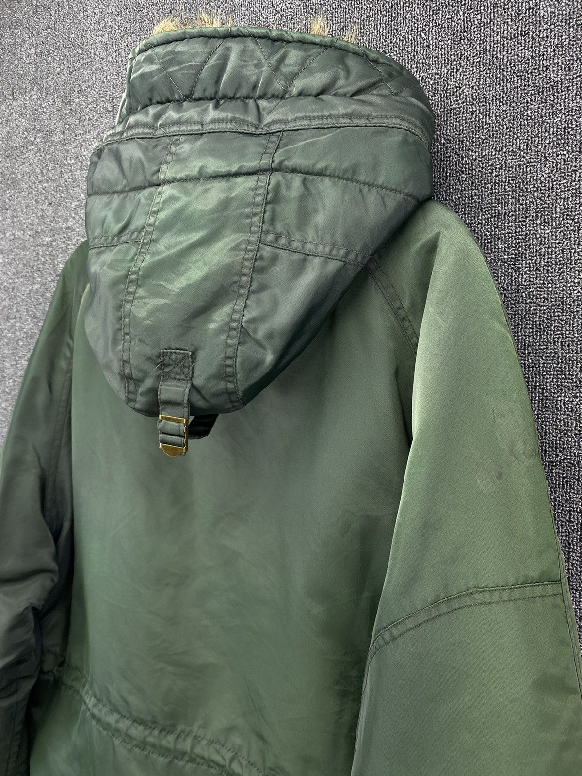 Japanese Brand Vintage Dog House Fur Hoodie Military Jacket Size US M / EU 48-50 / 2 - 18 Thumbnail