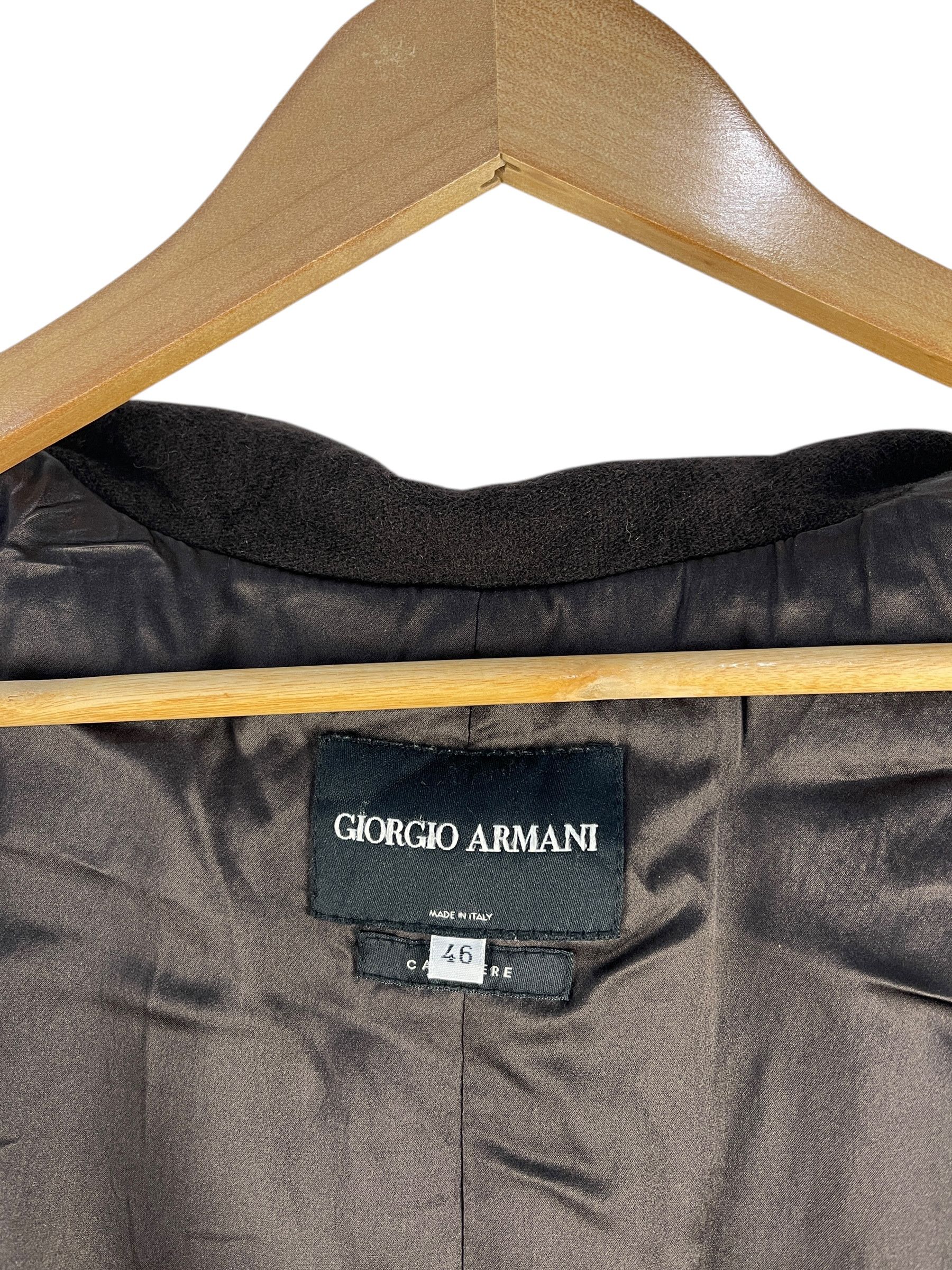 Giorgio Armani Giorgio Armani Trench Coat Jacket Size S / US 4 / IT 40 - 10 Thumbnail