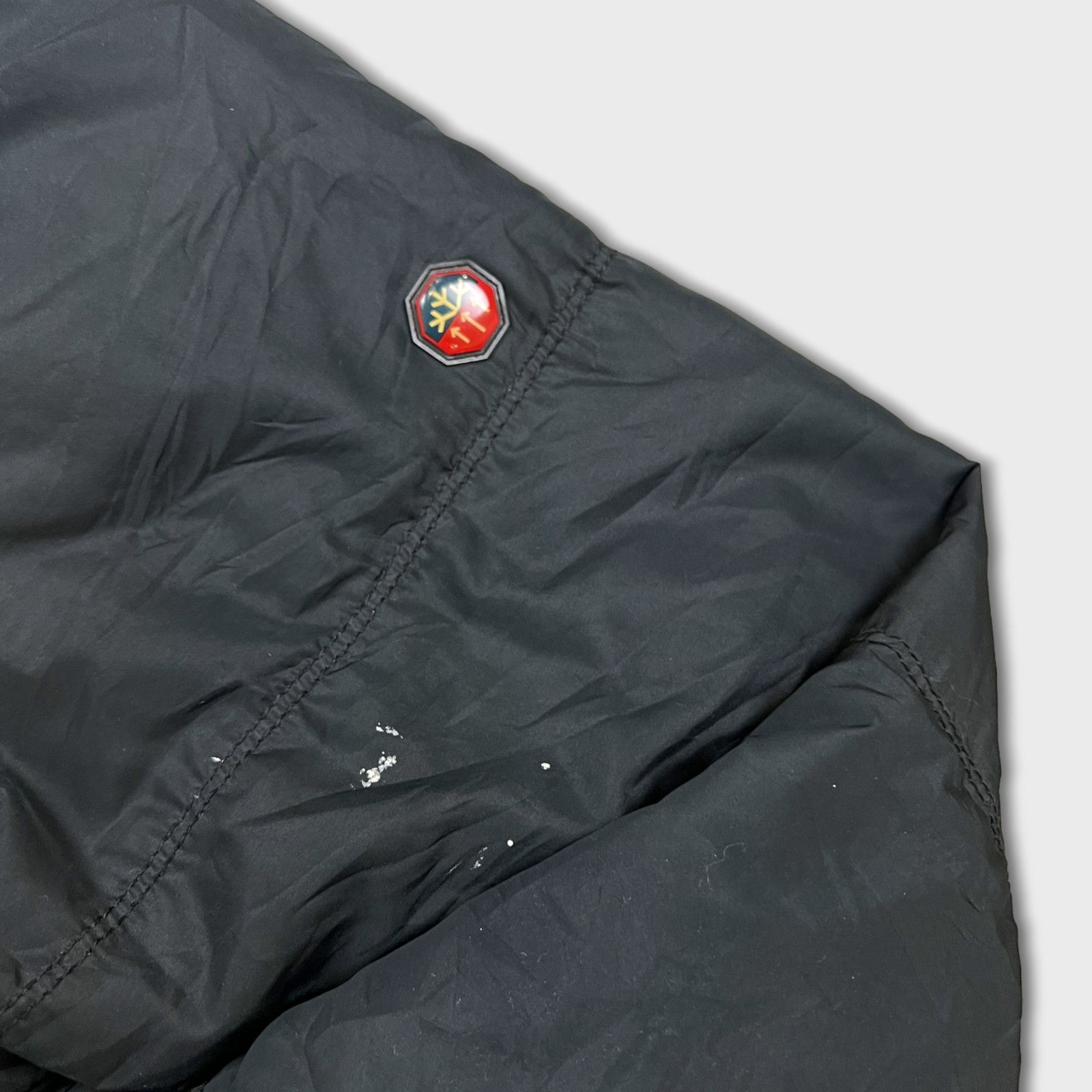 Tommy Hilfiger × Vintage Tommy Hilfiger Jacket Large Flag Full Zip Puffer Down Coat Size US L / EU 52-54 / 3 - 3 Thumbnail