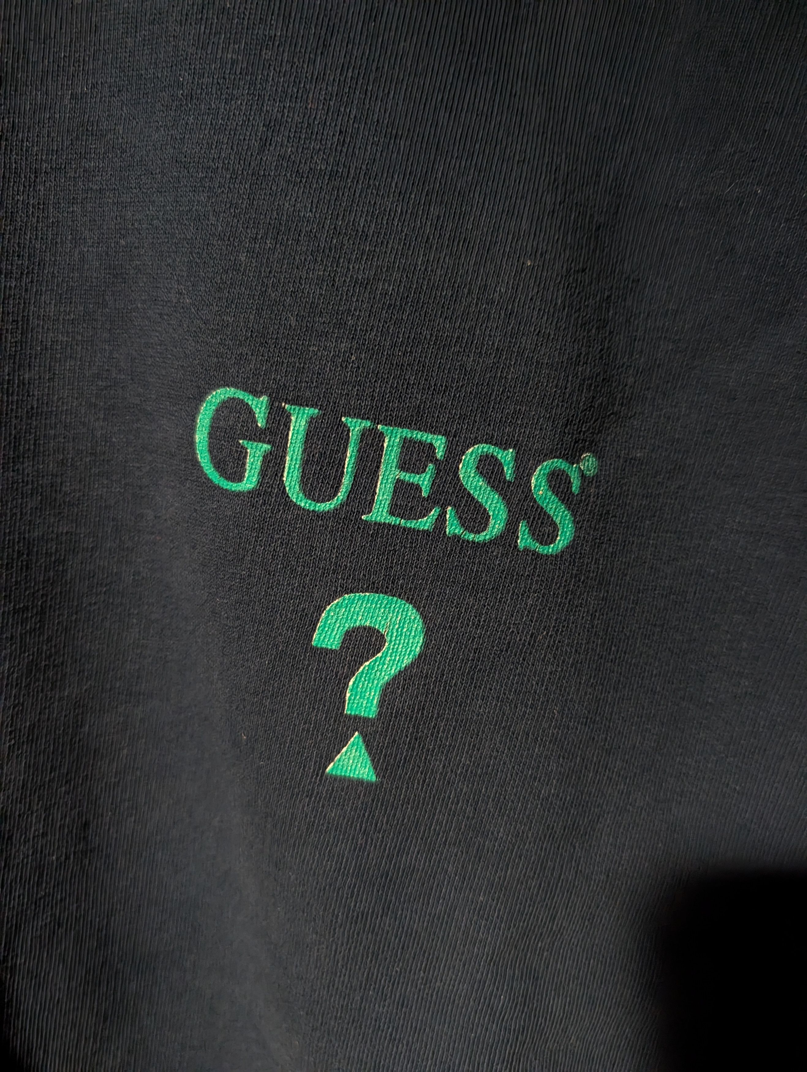 Guess Vtg 90s Guess Jeans Big Logo Sweatshirt Wrap Around Logo Size US M / EU 48-50 / 2 - 11 Thumbnail
