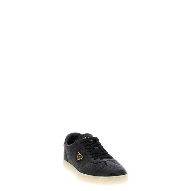 Prada PRADA Downtown Black Leather Sneakers New & Authentic (Men's Size US 7 / EU 40 - 4 Thumbnail