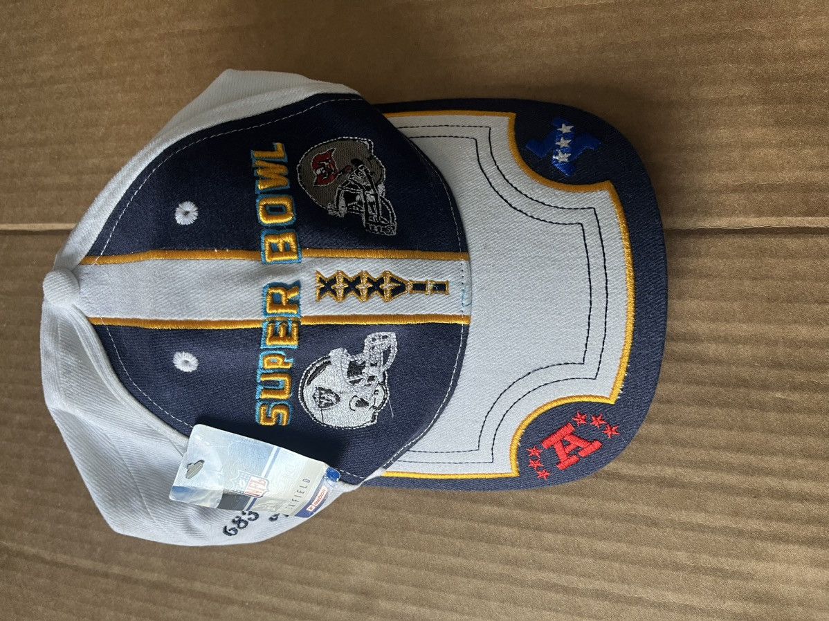 NFL × Reebok × Vintage Limited Vintage 2002 Super Bowl Hat #683/3000 NWT Size ONE SIZE - 1 Thumbnail