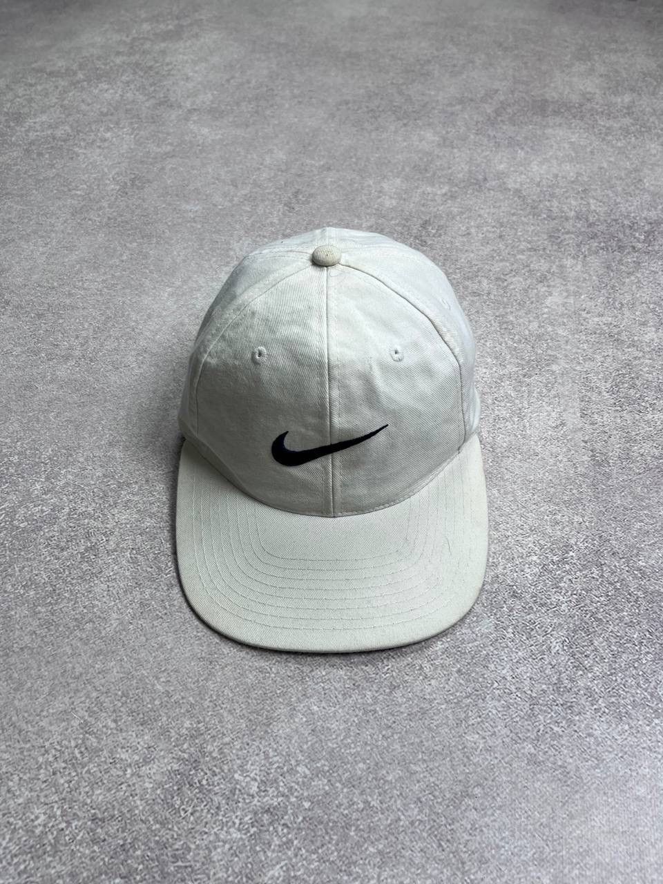 Nike × Vintage Vintage Nike Swoosh White Hat Os Size ONE SIZE - 3 Thumbnail