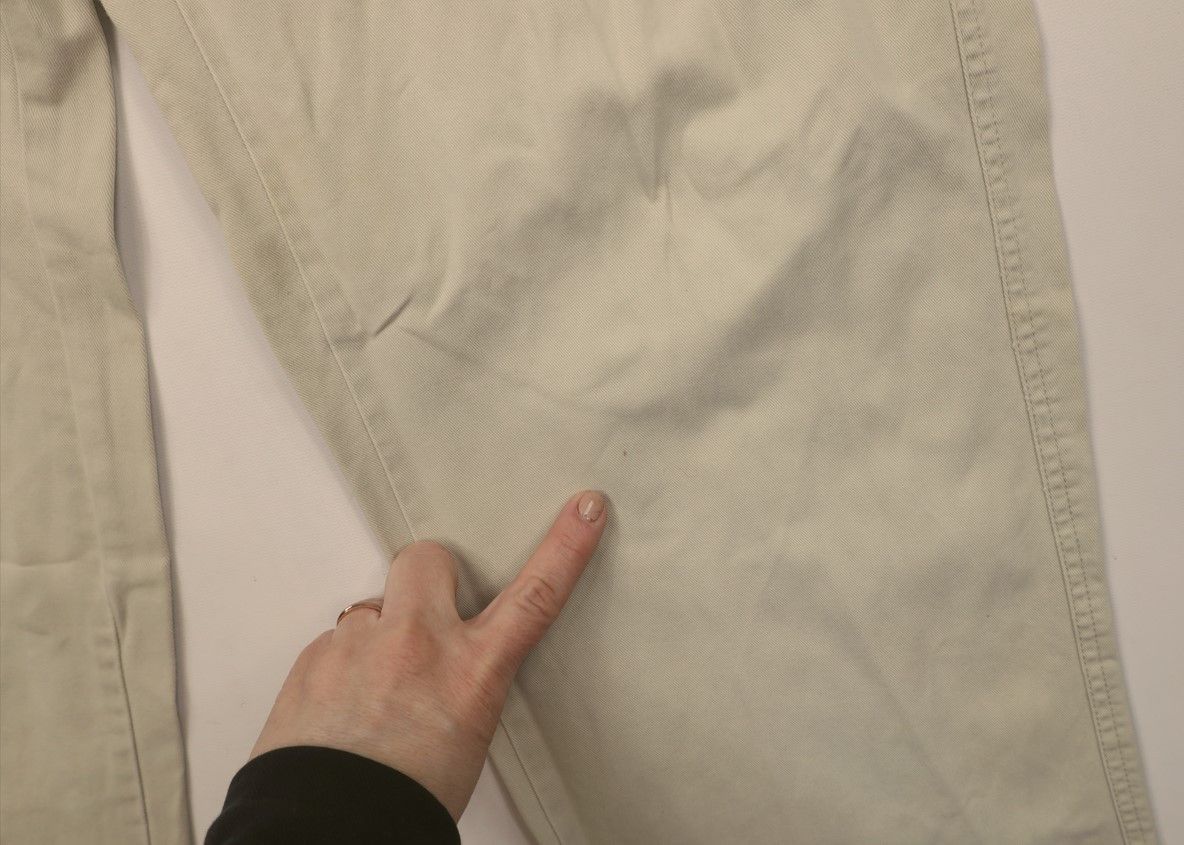 Gap × Vintage Vintage 90s Y2K Gap Baggy Wide Leg Cargo Pants Beige Cotton Size US 34 / EU 50 - 6 Thumbnail