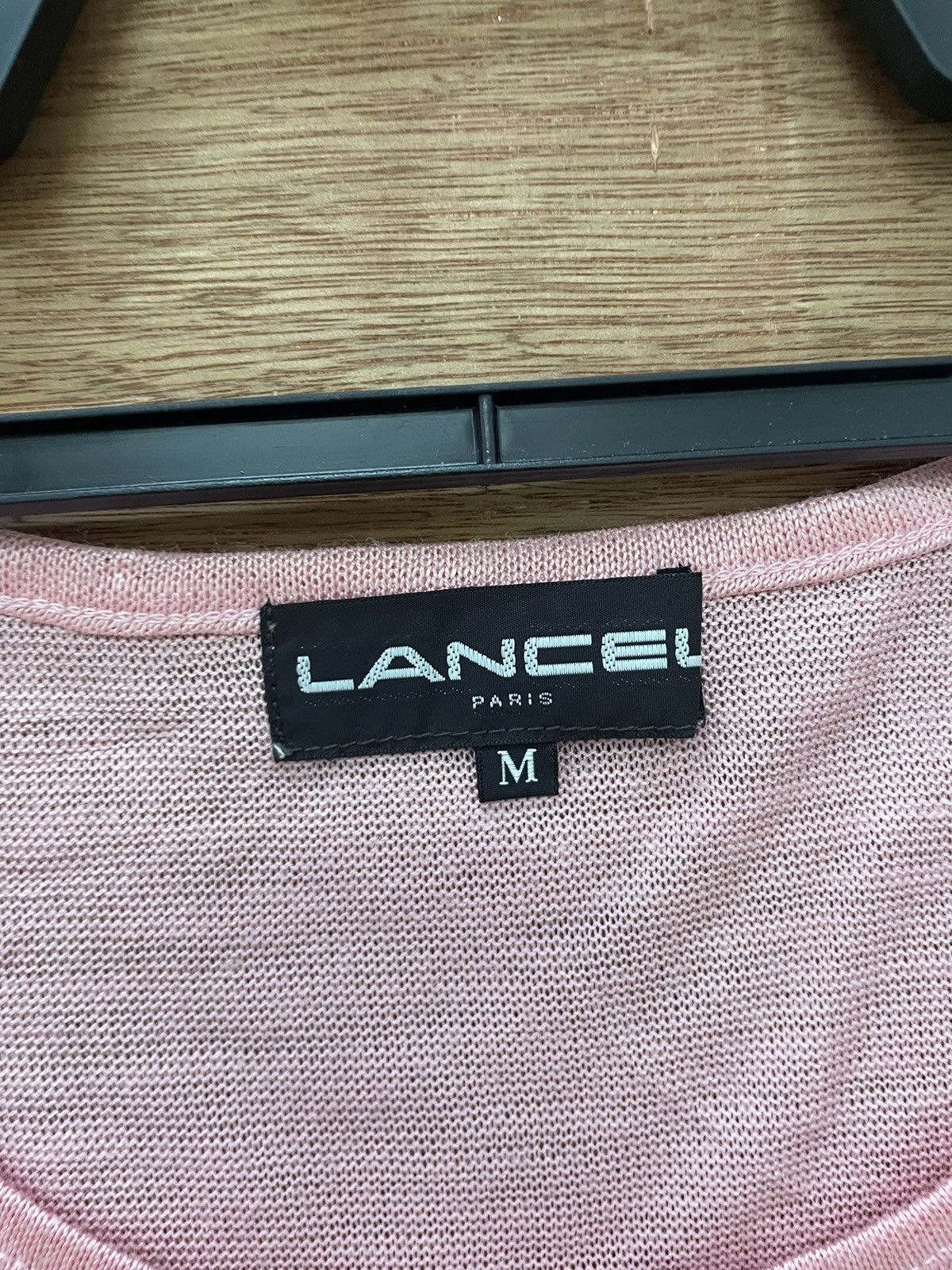 Lancel × Vintage VINTAGE LANCEL PINK CROP TOP Size M / US 6-8 / IT 42-44 - 2 Thumbnail