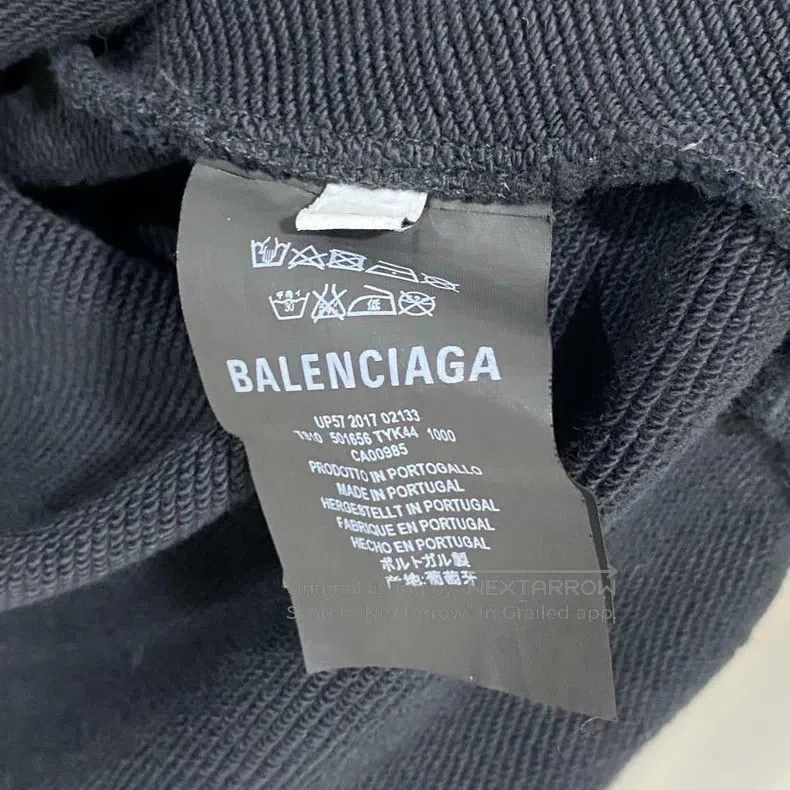 Balenciaga Balenciaga Wheat Pattern Printed Hoodie Size US S / EU 44-46 / 1 - 5 Thumbnail