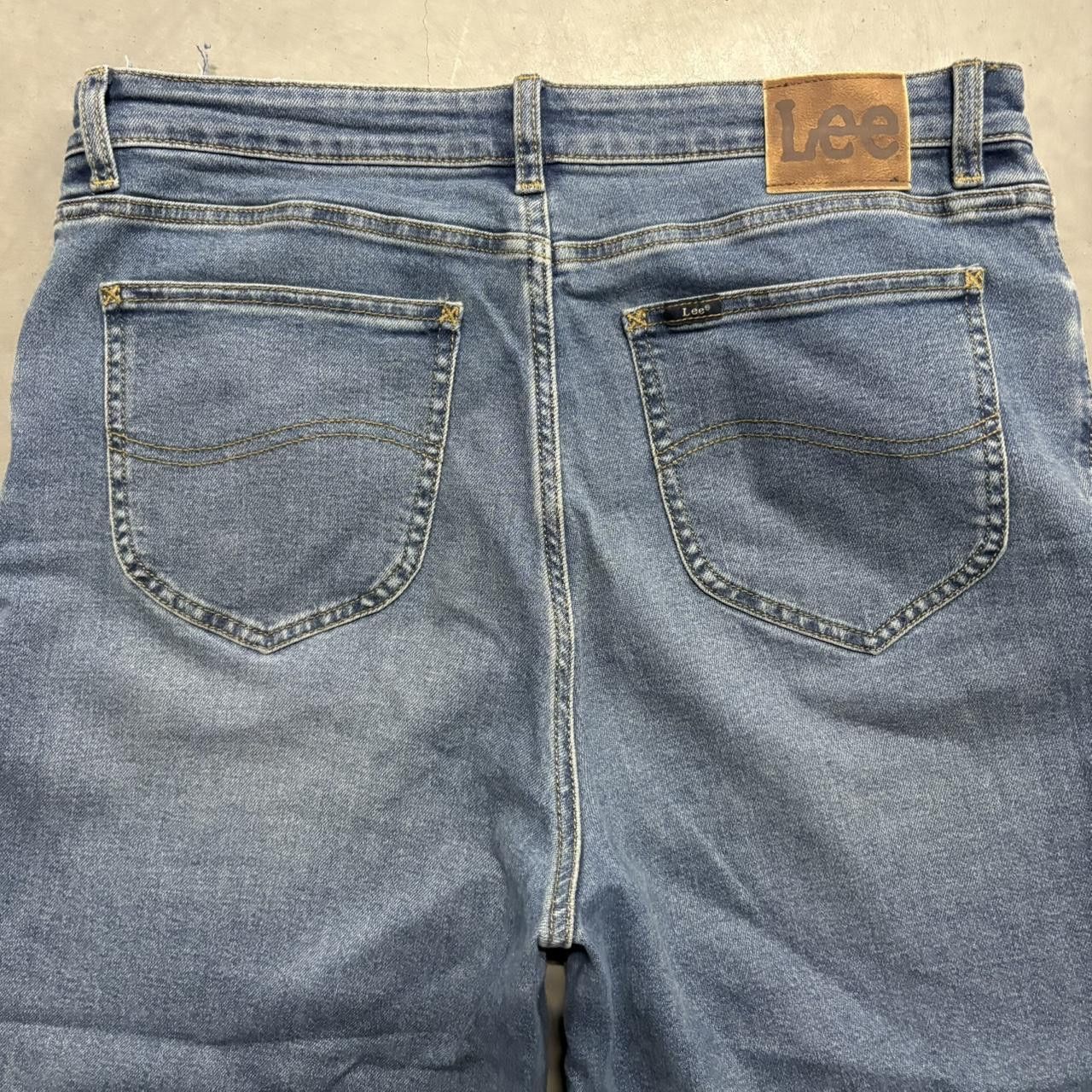 Vintage Crazy Vintage Y2K/2000s Super Baggy Wideleg Short Medium Blue Wash Denim Jeans! Size US 34 / EU 50 - 5 Thumbnail