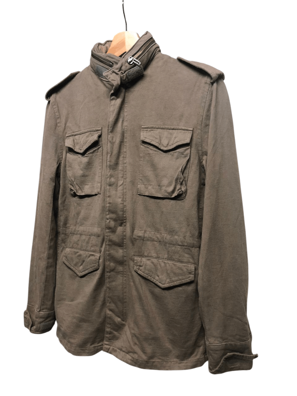 Davit Meursault Japan Davit Meursault Military Style Field Jacket Hidden Hoodie Size US M / EU 48-50 / 2 - 7 Thumbnail