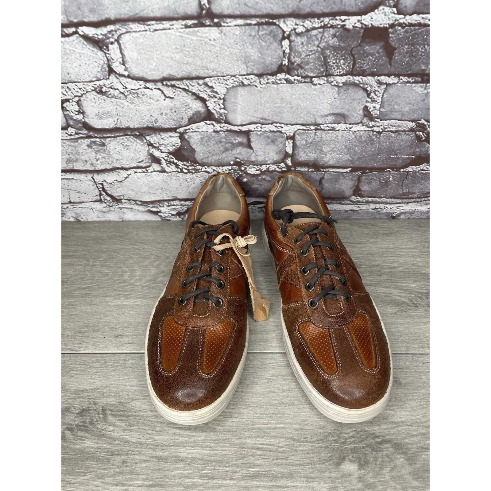 Bed Stu Bed Stu Muller Brown Leather Low Top Casual Lace Up Shoes Me Size US 8.5 / EU 41-42 - 21 Thumbnail