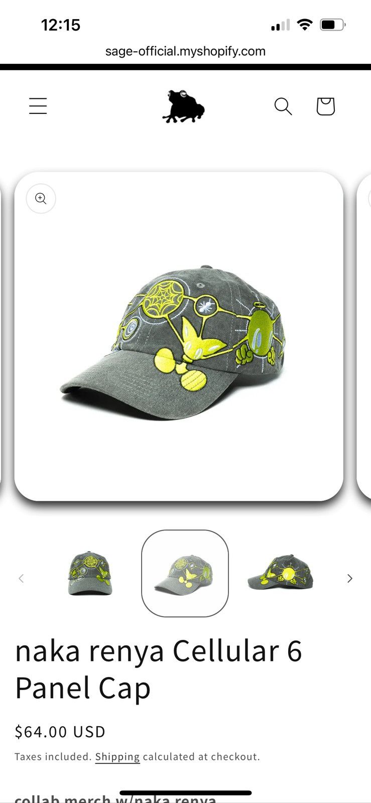 Other @5ageboy 6 panel cap Size ONE SIZE - 6 Thumbnail