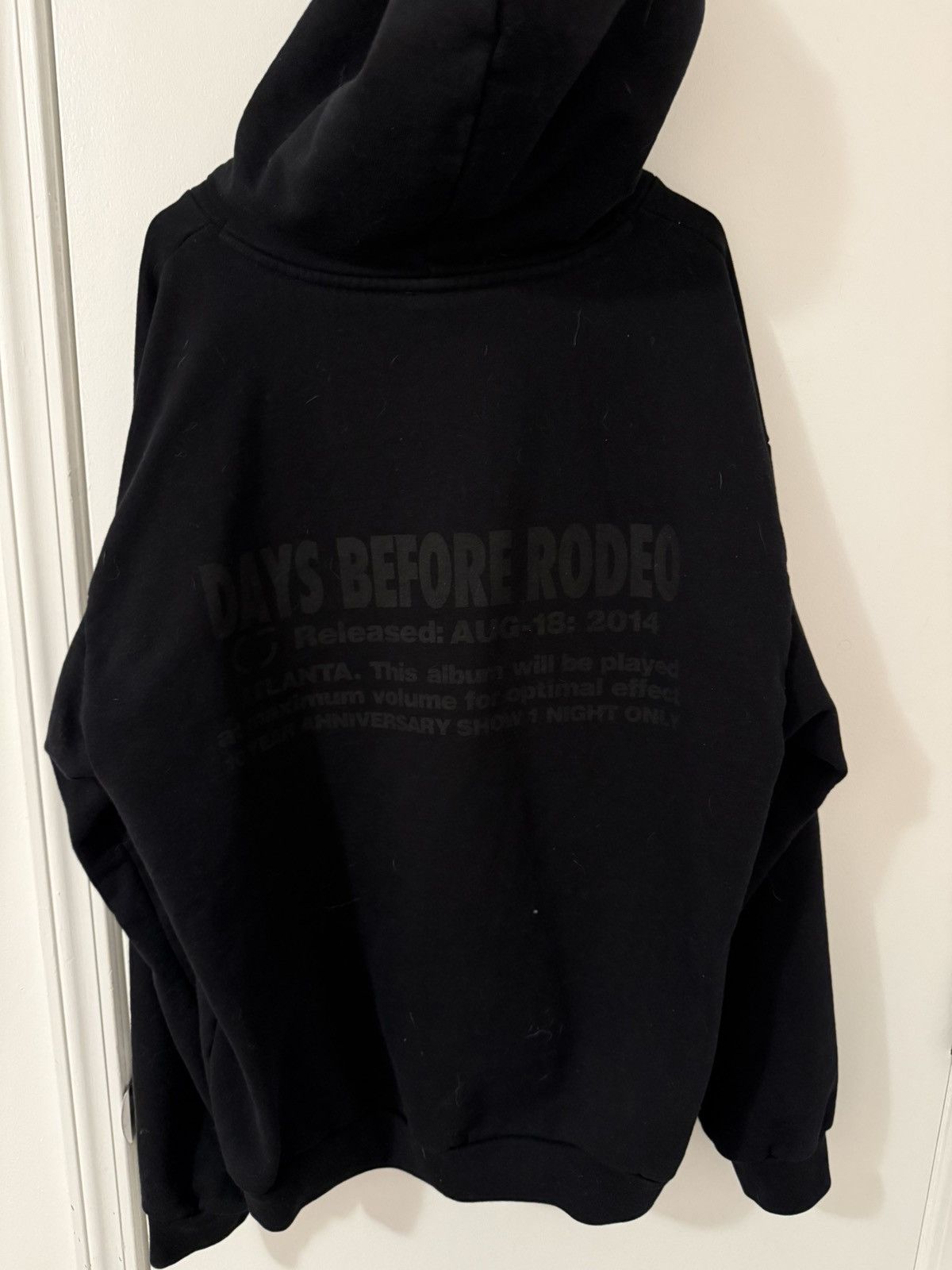 Travis Scott Days before rodeo hoodie Size US XXL / EU 58 / 5 - 3 Thumbnail