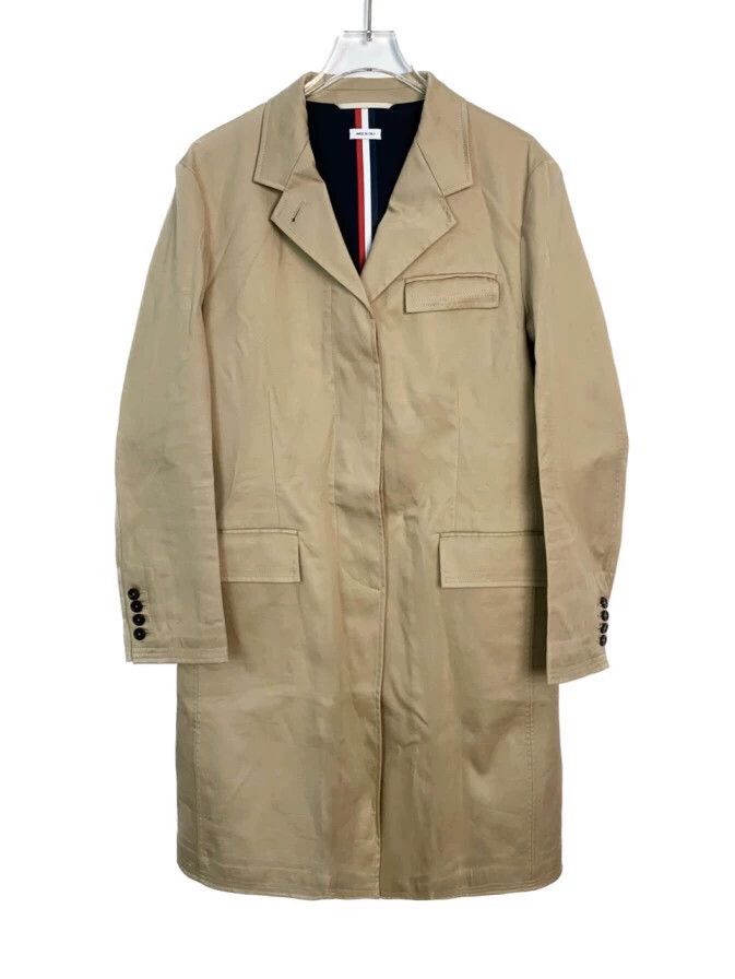 Thom Browne Thom Browne Turn down single row buttoned straight coat Size M / US 6-8 / IT 42-44 - 1 Thumbnail