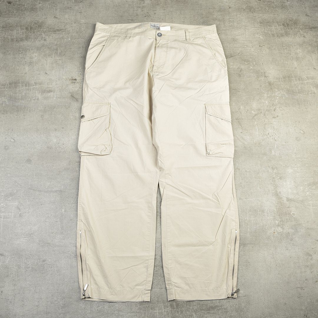 Calvin Klein Calvin Klein Y2K LIGHT CARGO PANTS - LARGE Size US 32 / EU 48 - 1 Thumbnail