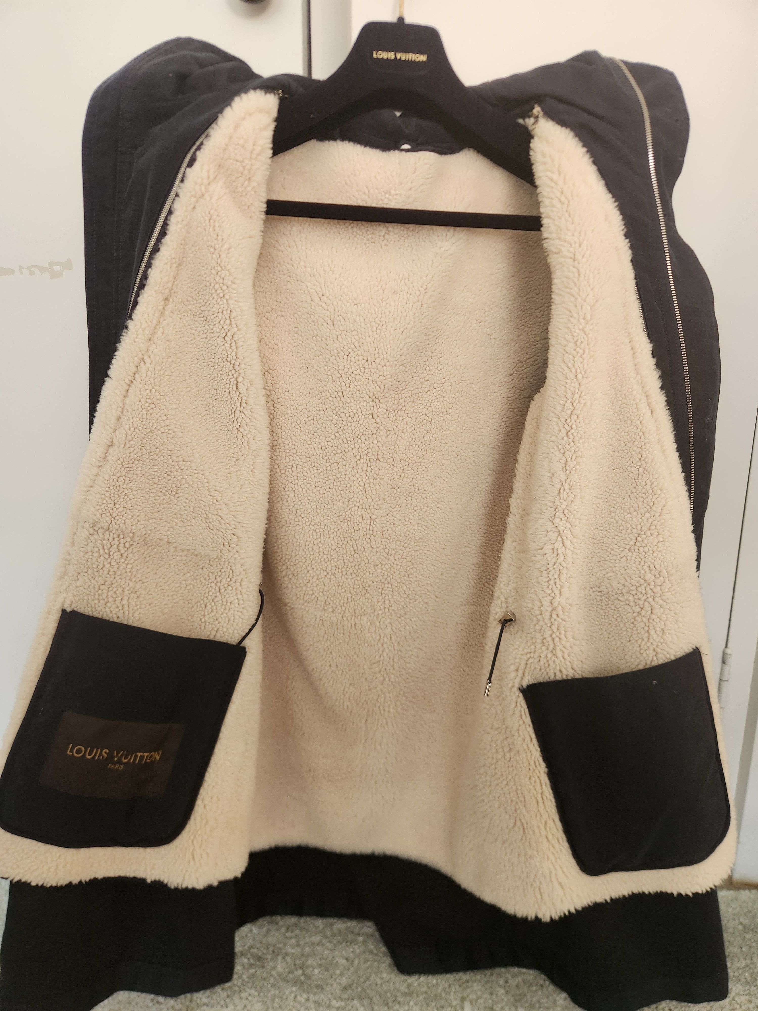 Louis Vuitton LV Navy blue heavy wool lining jacket - removable lining Size US S / EU 44-46 / 1 - 12 Thumbnail
