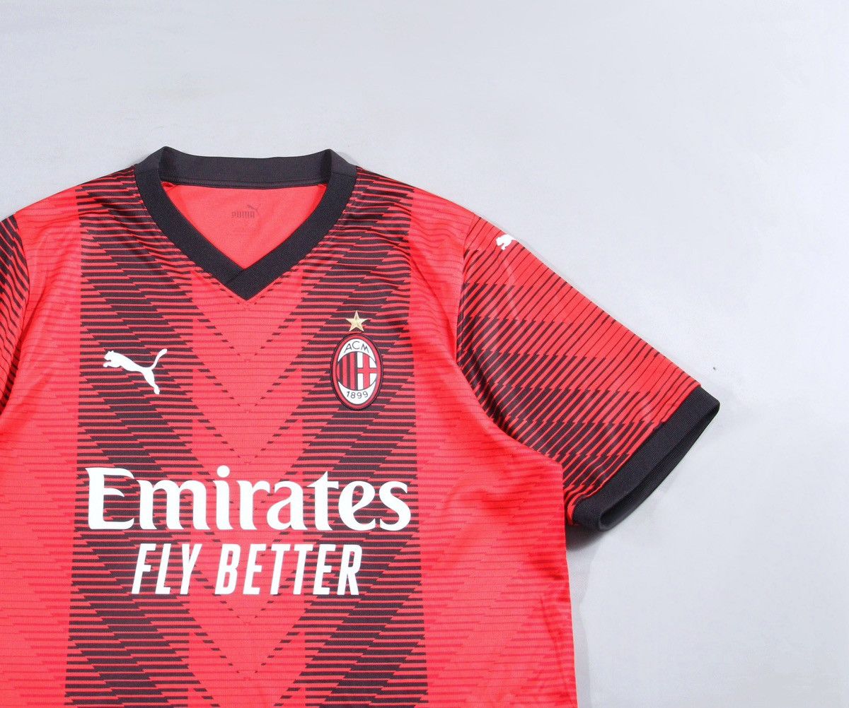Puma Puma Milano FC Soccer Football Jersey Shirt Vintage L Size US L / EU 52-54 / 3 - 2 Thumbnail