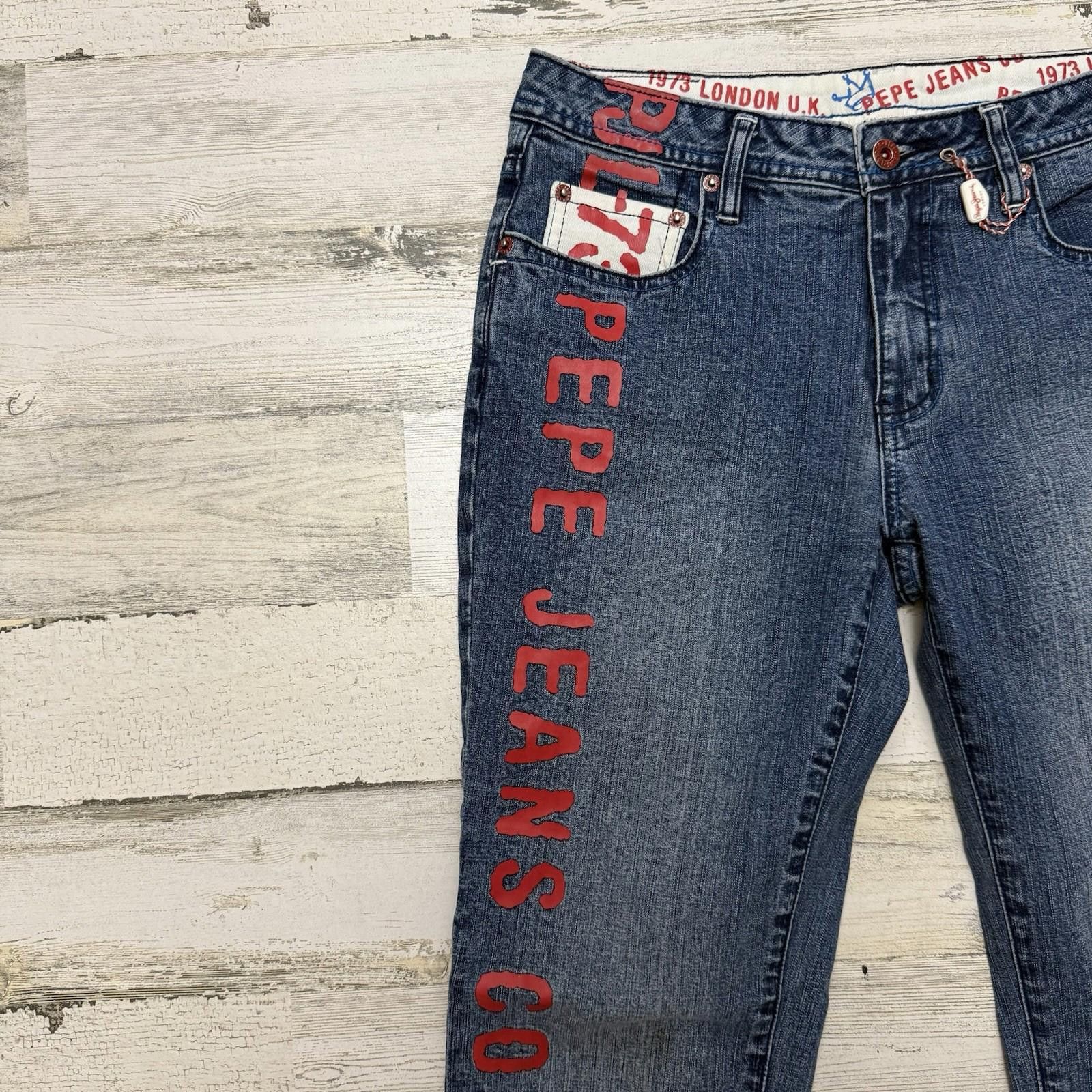 Pepe Jeans Pepe Jeans Big Logo Womens Size 30" / US 8 / IT 44 - 3 Thumbnail