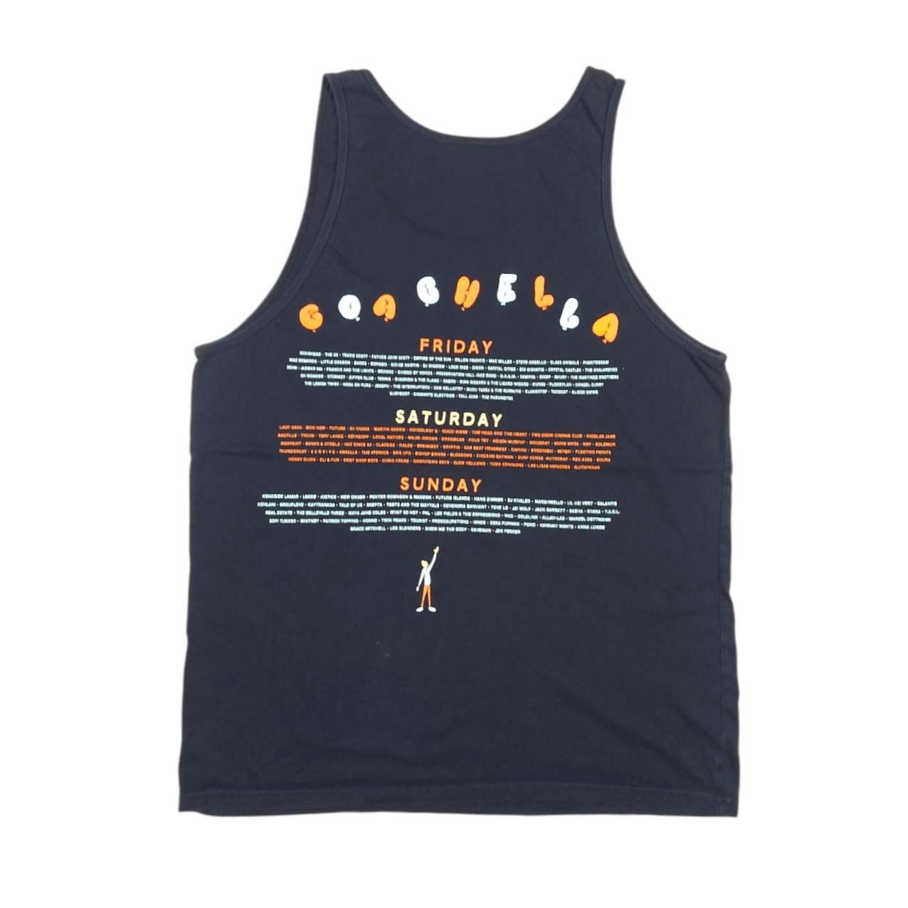 Band Tees Coachella 2017 Balloons Art Line Up Double-Sided Tank Top Size US M / EU 48-50 / 2 - 3 Thumbnail