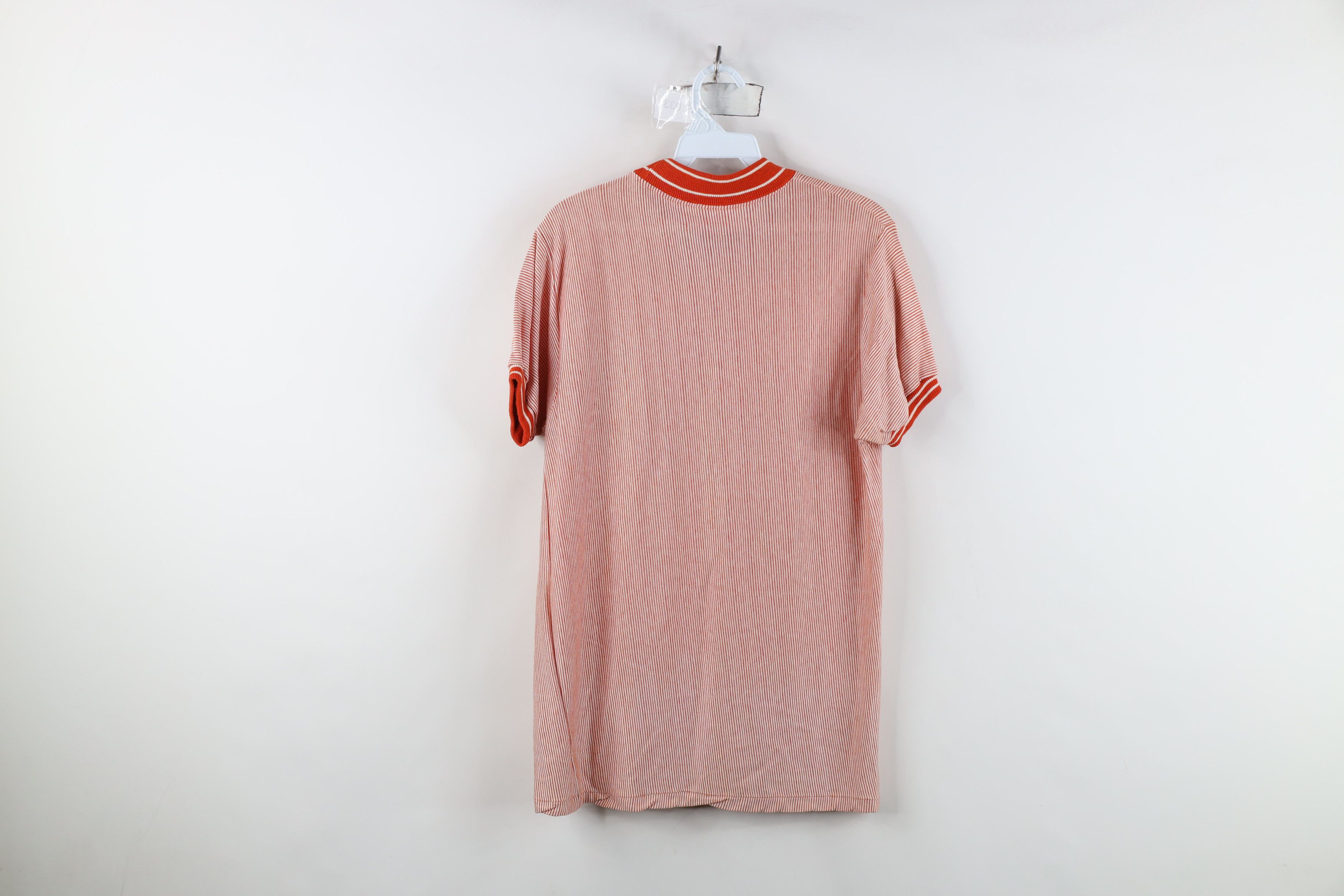 Vintage Vintage 50s Streetwear Knit Jersey Ringer T-Shirt USA Size US M / EU 48-50 / 2 - 8 Thumbnail