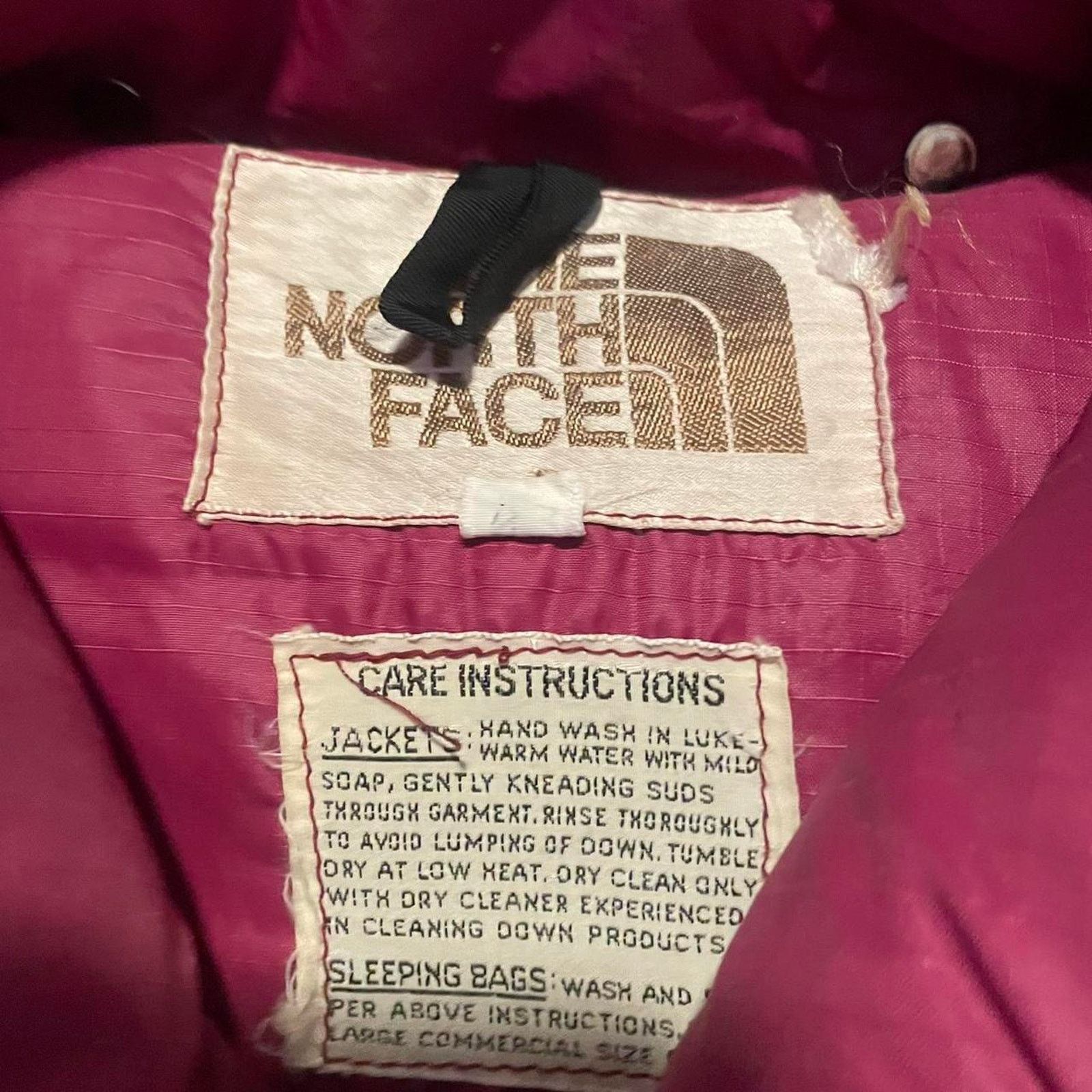 The North Face Vintage 80s Brown Label - Magenta Purple North Face Puffer Size US L / EU 52-54 / 3 - 4 Thumbnail