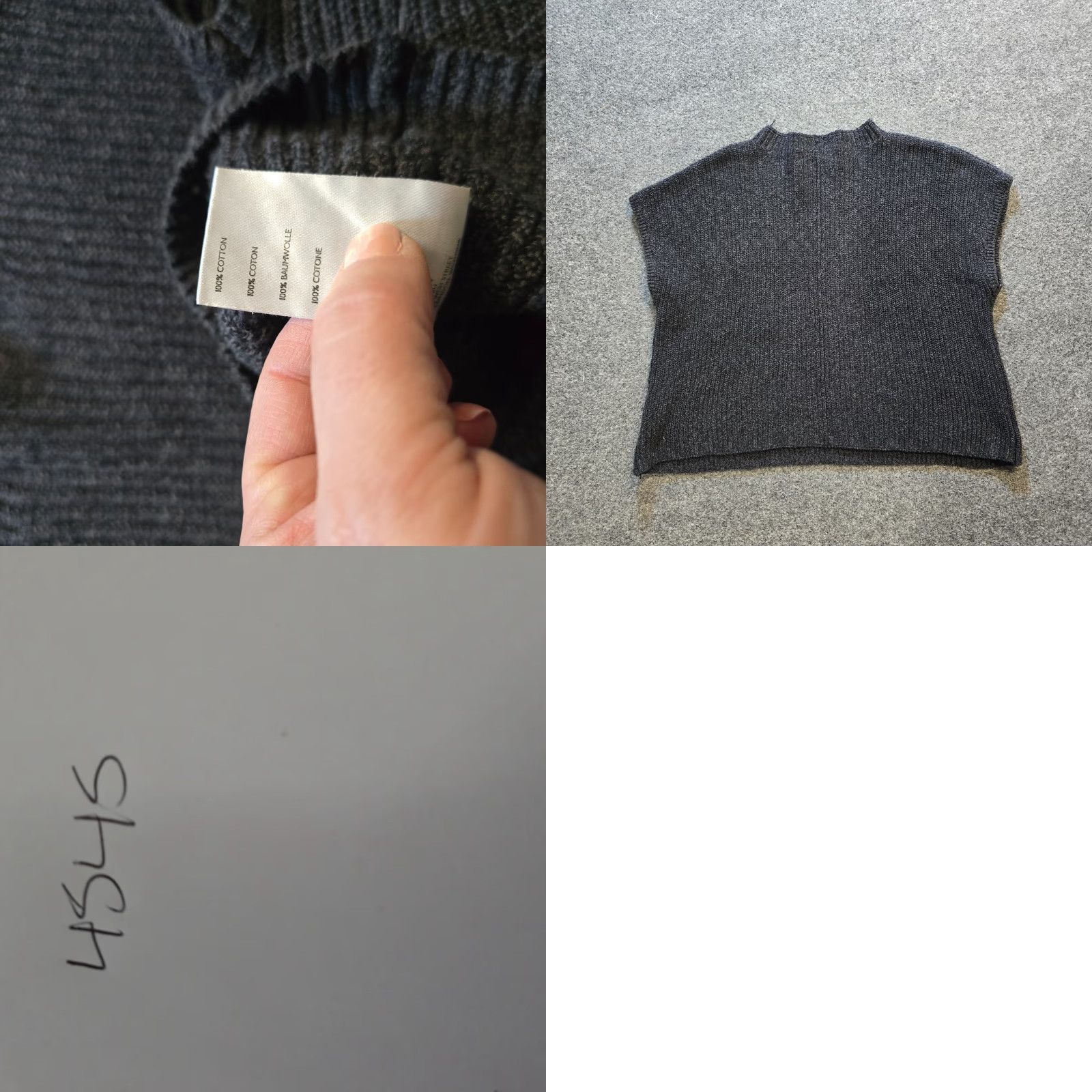 Free People **Gray Oversized Chunky Knit Free People Womens Medium Pullover** User: **Oversized Chunky Knit Gray Free People Womens Medium Pullover** Size M / US 6-8 / IT 42-44 - 8 Thumbnail