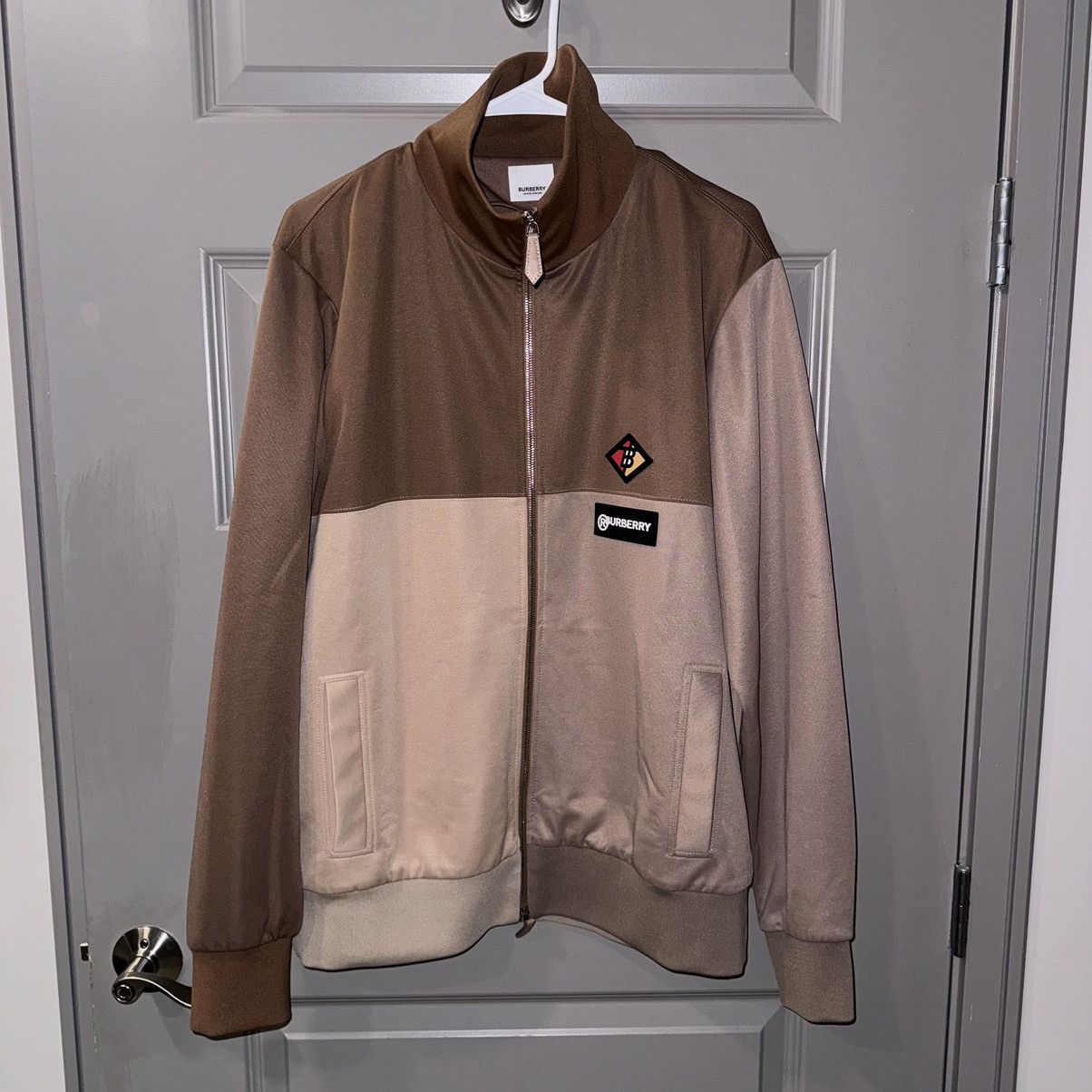 Burberry Burberry Block Track Jacket Size US L / EU 52-54 / 3 - 1 Thumbnail