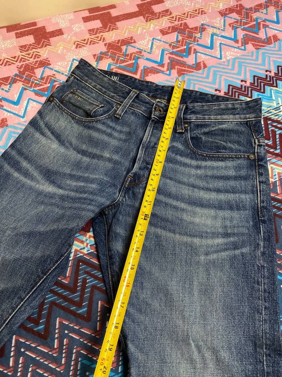 G-Star G-Star Raw Denim pants tapered vintage logo jeans Y2K 3301 Size US 29 - 12 Thumbnail