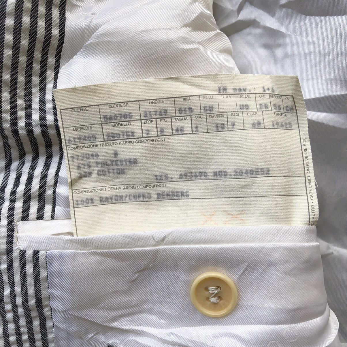 Gucci GUCCI Black White Stripe Blazer Coat Size 40R - 13 Thumbnail