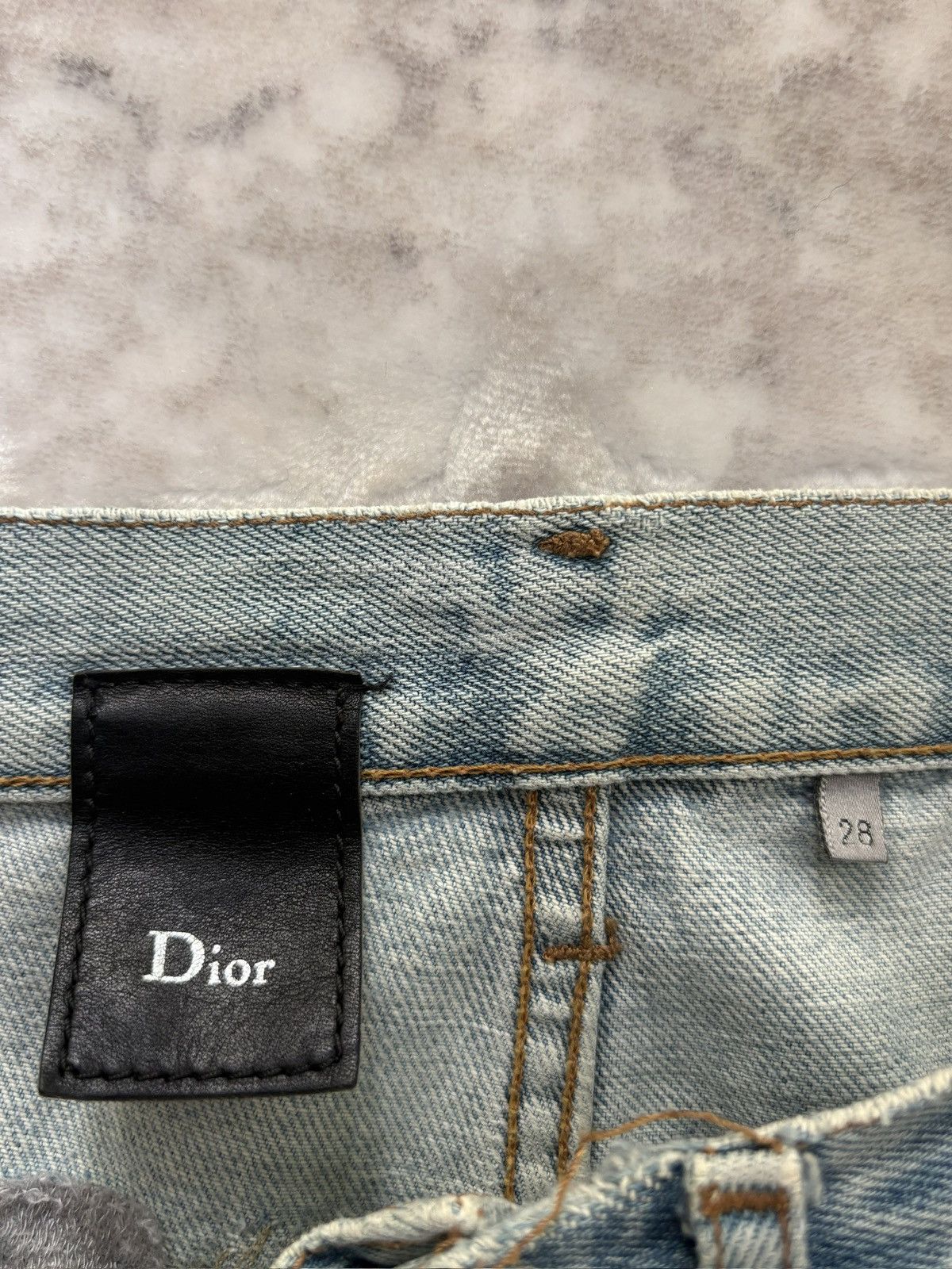 Dior Dior SS06 Crash Denim Size US 28 / EU 44 - 3 Thumbnail
