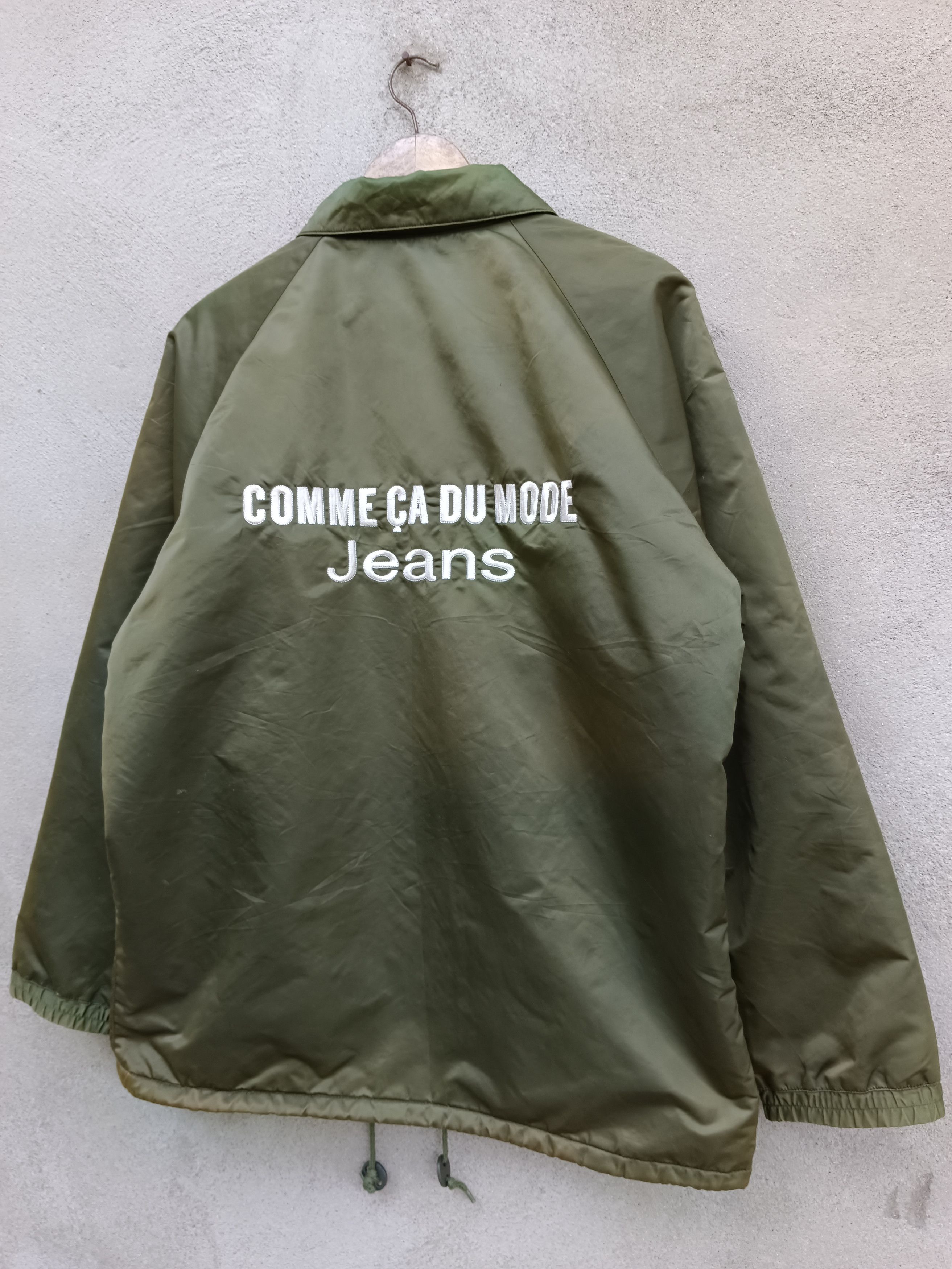 Japanese Brand Vintage Comme Ca Du Mode Big Logo Jacket Size US L / EU 52-54 / 3 - 2 Thumbnail
