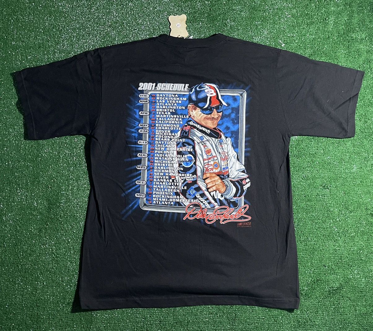 Lee NASCAR Winston Cup Rob Earnhardt #3 T-shirt Size US XL / EU 56 / 4 - 4 Thumbnail