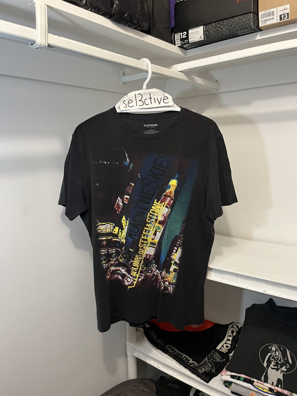 Express Express New York Times Square T-Shirt Size US L / EU 52-54 / 3 - 1 Thumbnail