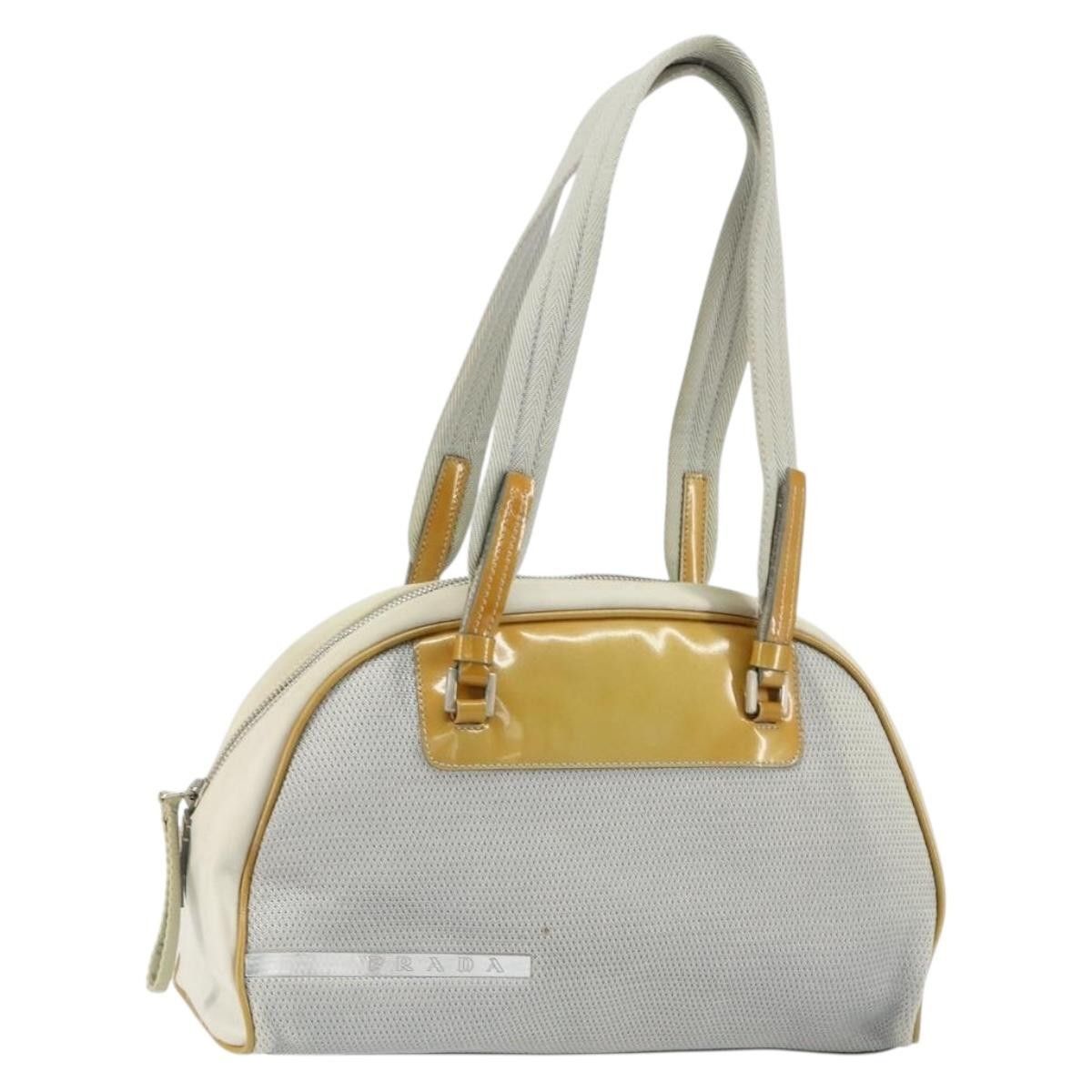 Prada Prada Vintage Zip Handbag Tessuto Size ONE SIZE - 1 Thumbnail