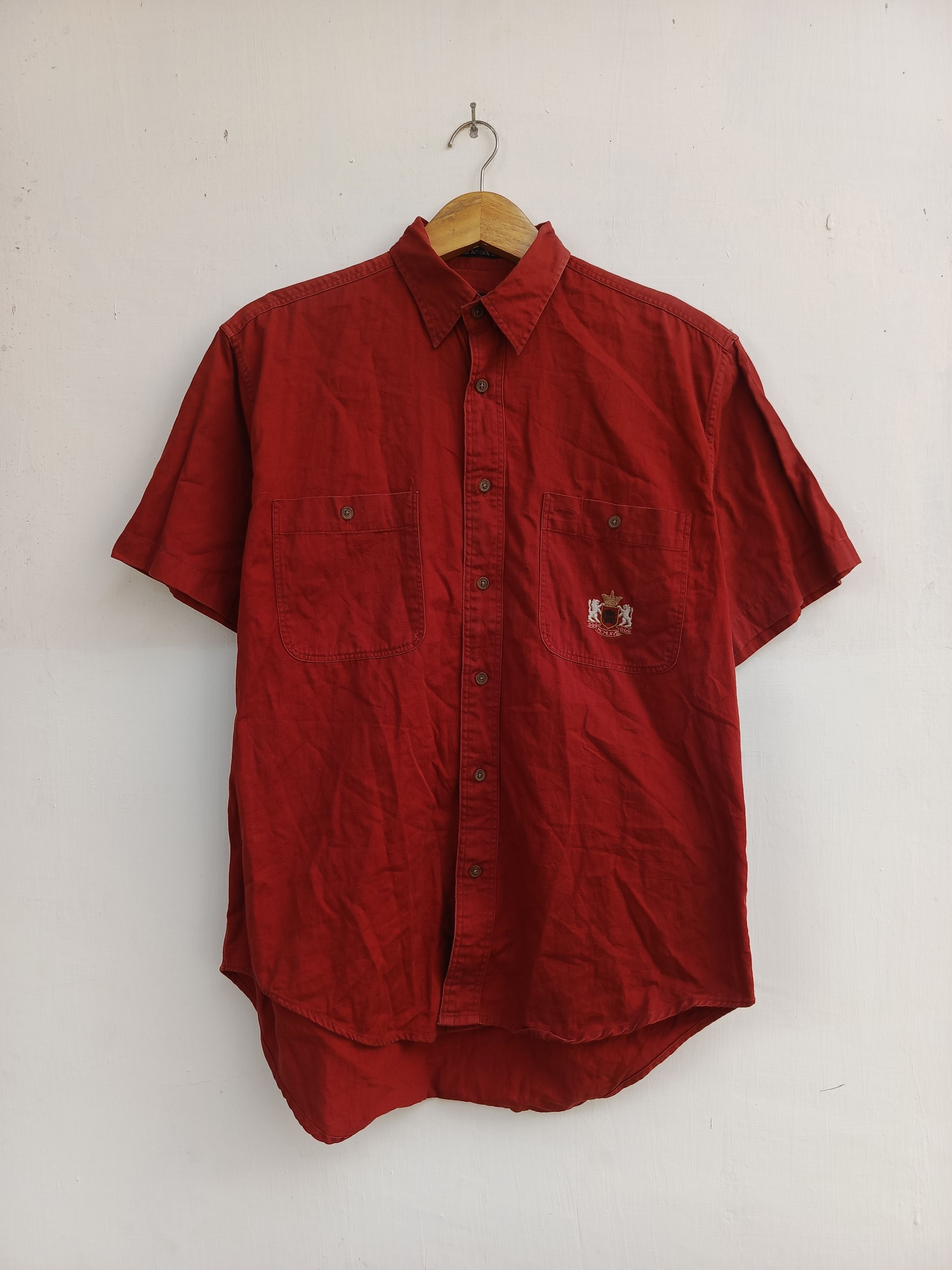 Calvin Klein Calvin Klein sport usa shirt button ups Size US S / EU 44-46 / 1 - 1 Thumbnail