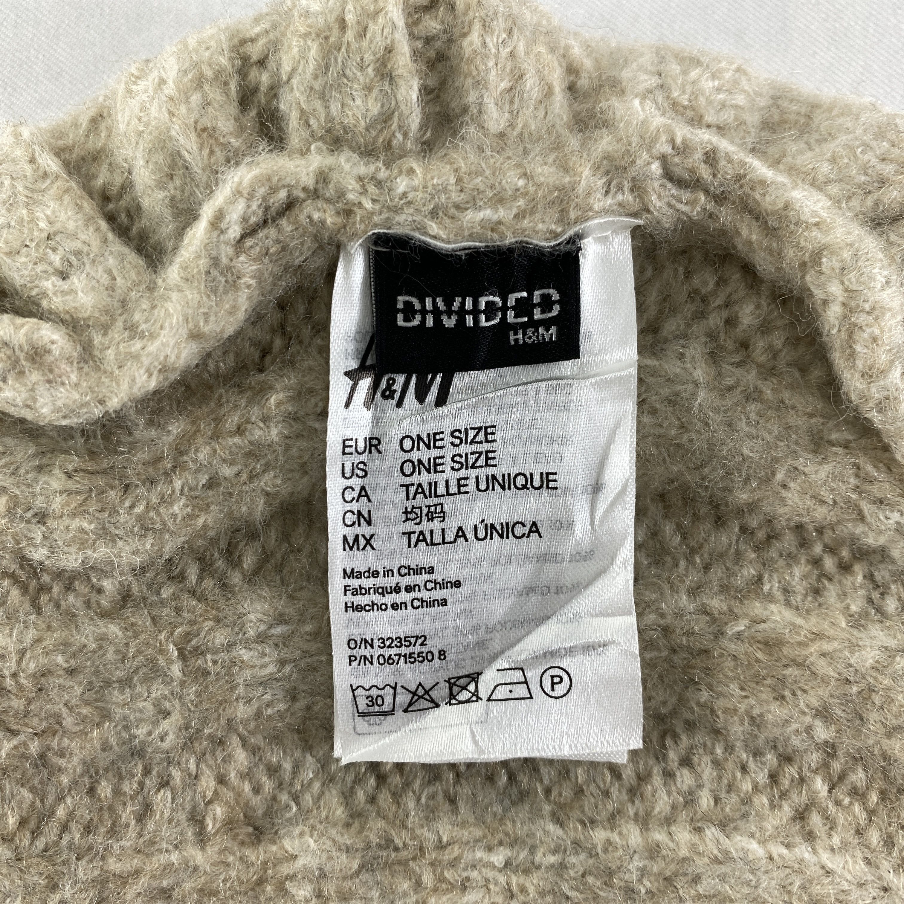 Japanese Brand H&M Plain Snow Cap Hat Beanie -BN508 Size ONE SIZE - 6 Thumbnail