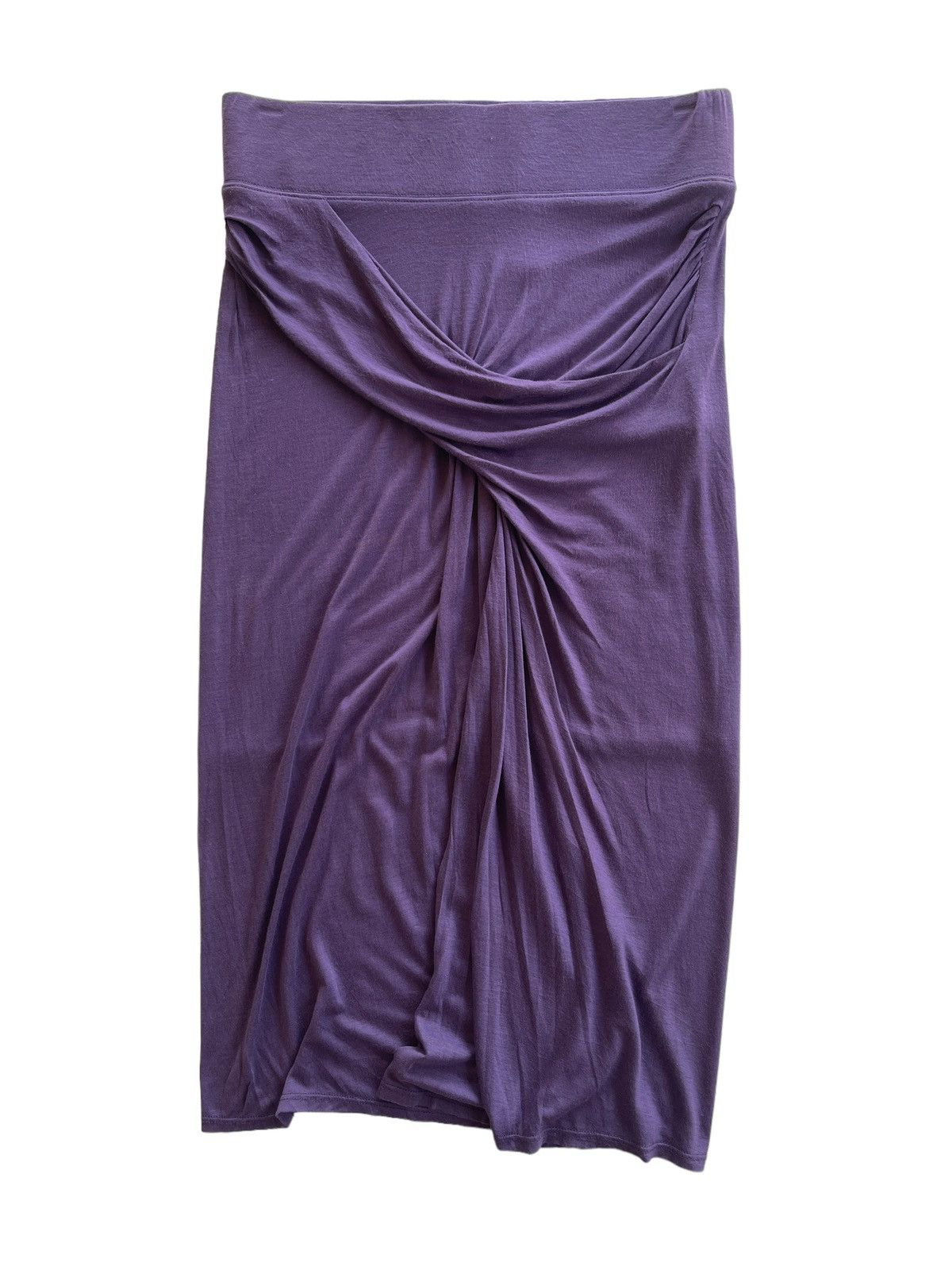 Helmut Lang Helmut Lang Solid Midi Skirts Size 29" - 2 Thumbnail